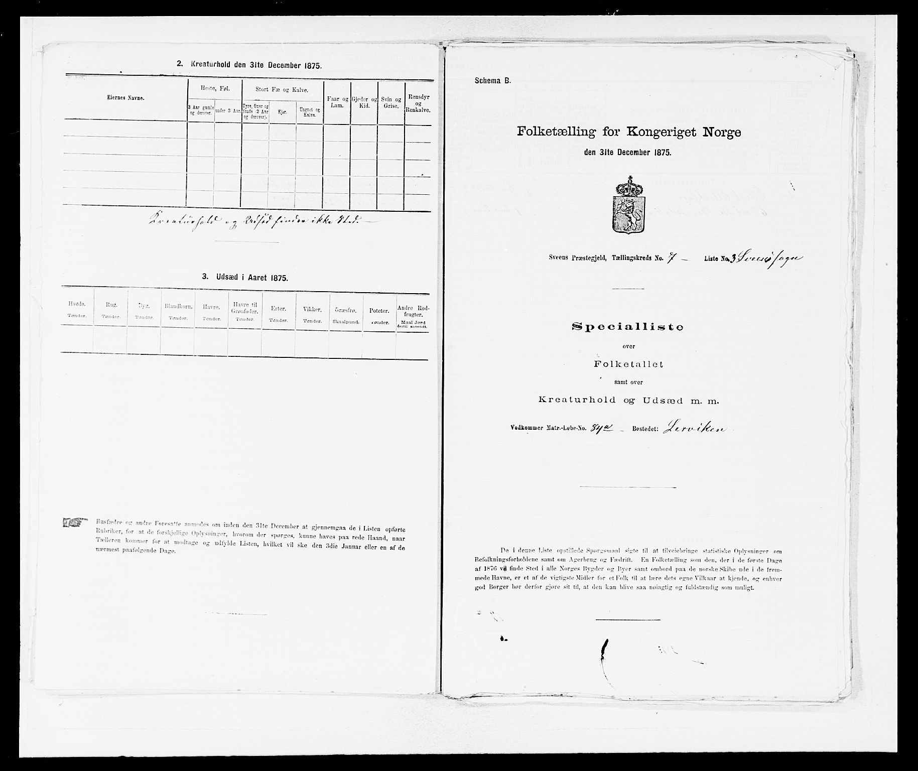 SAB, Folketelling 1875 for 1216P Sveio prestegjeld, 1875, s. 791