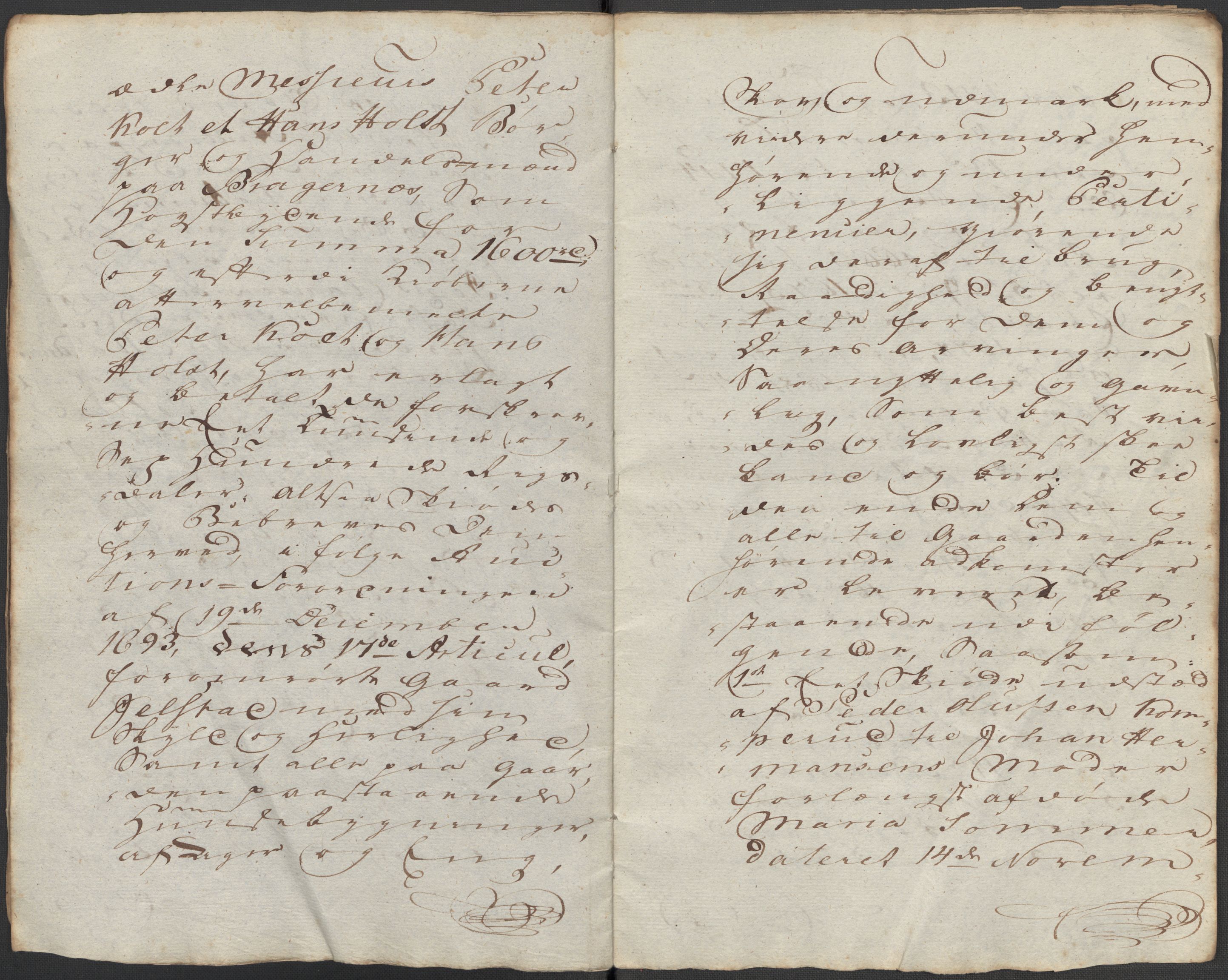 Riksarkivets diplomsamling, AV/RA-EA-5965/F15/L0016: Prestearkiv - Buskerud, 1662-1781, s. 219