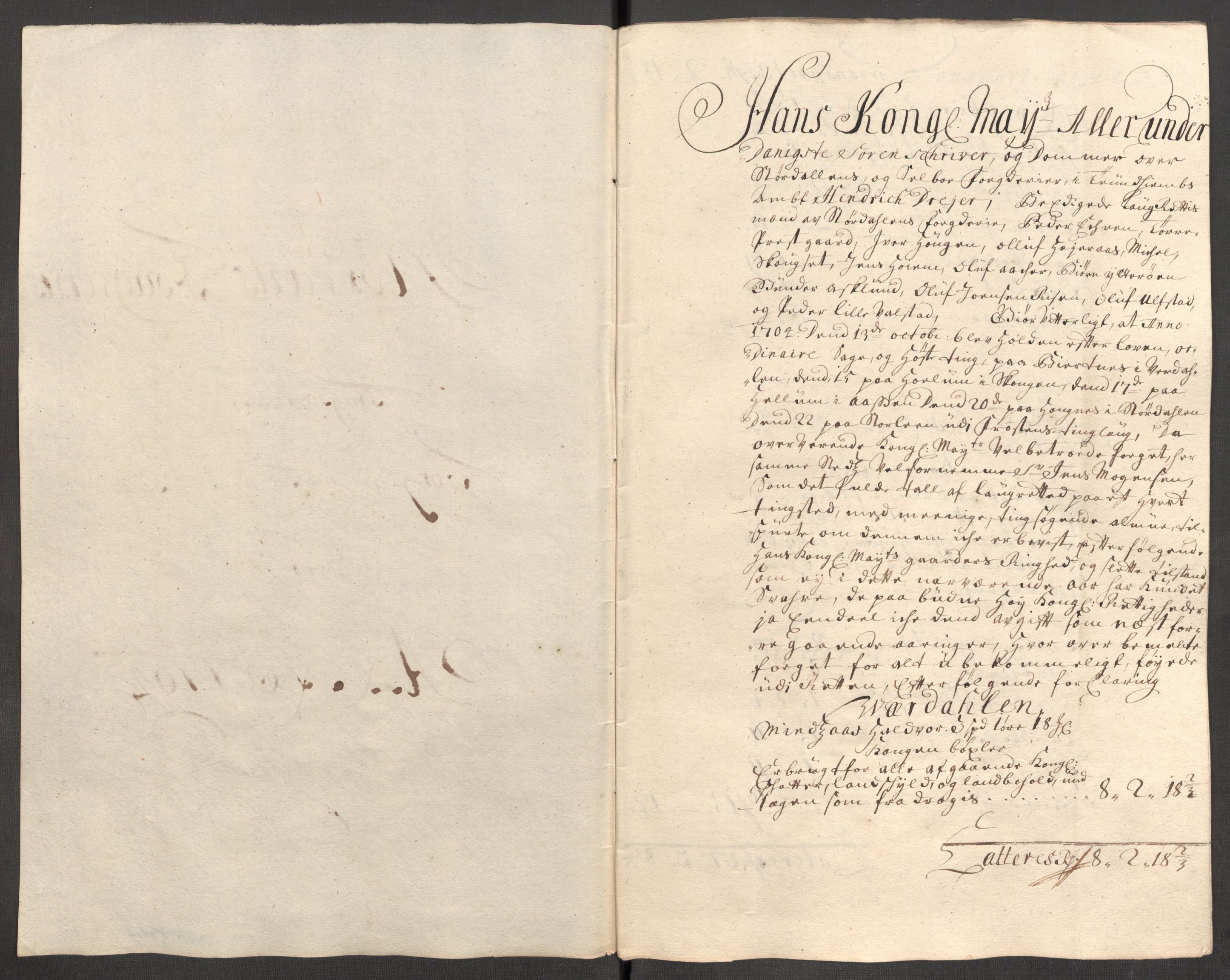 Rentekammeret inntil 1814, Reviderte regnskaper, Fogderegnskap, AV/RA-EA-4092/R62/L4195: Fogderegnskap Stjørdal og Verdal, 1704, s. 224