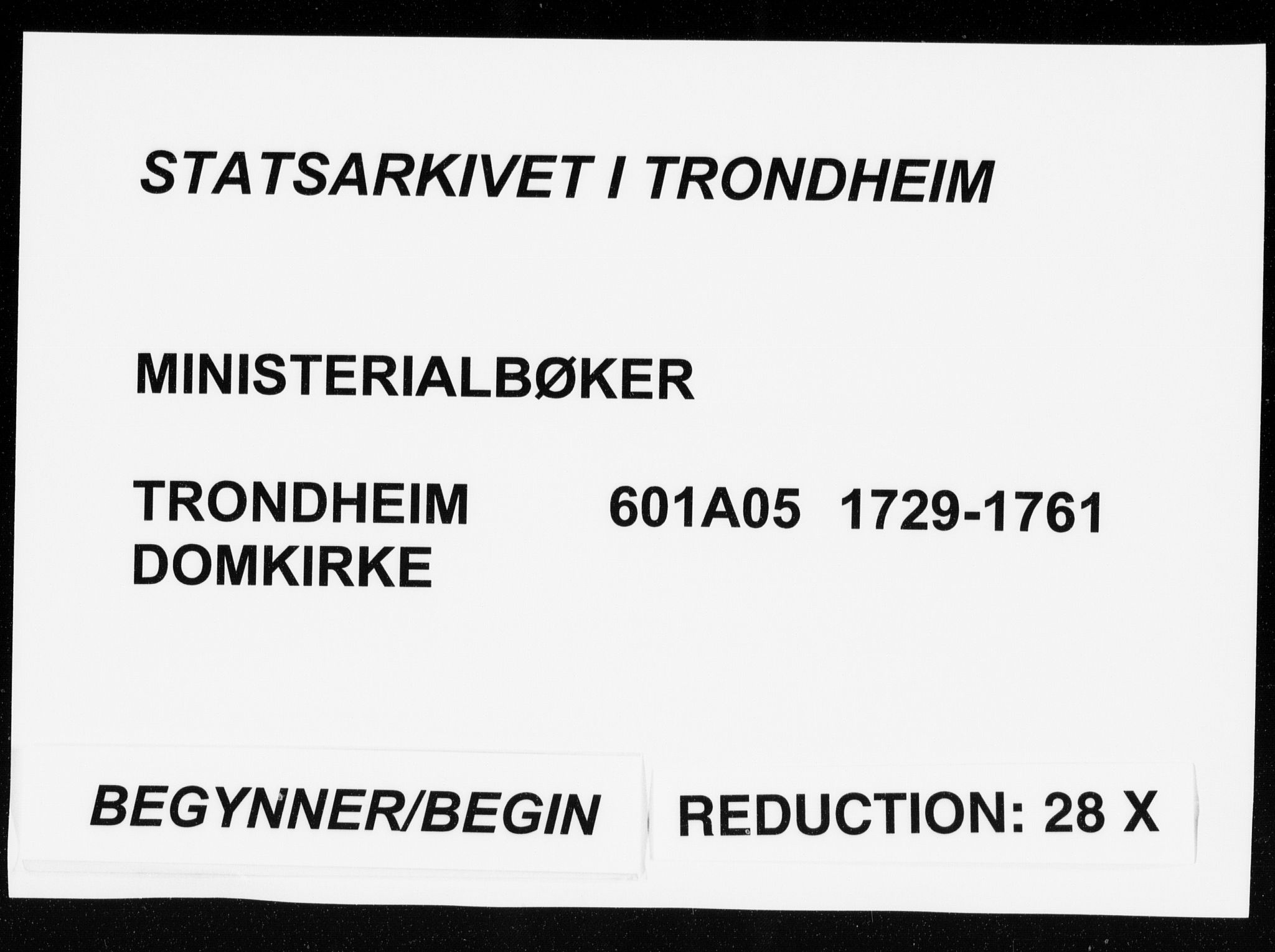 Ministerialprotokoller, klokkerbøker og fødselsregistre - Sør-Trøndelag, SAT/A-1456/601/L0037: Ministerialbok nr. 601A05, 1729-1761