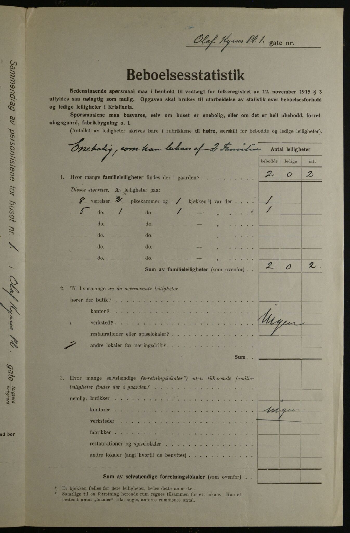 OBA, Kommunal folketelling 1.12.1923 for Kristiania, 1923, s. 82808