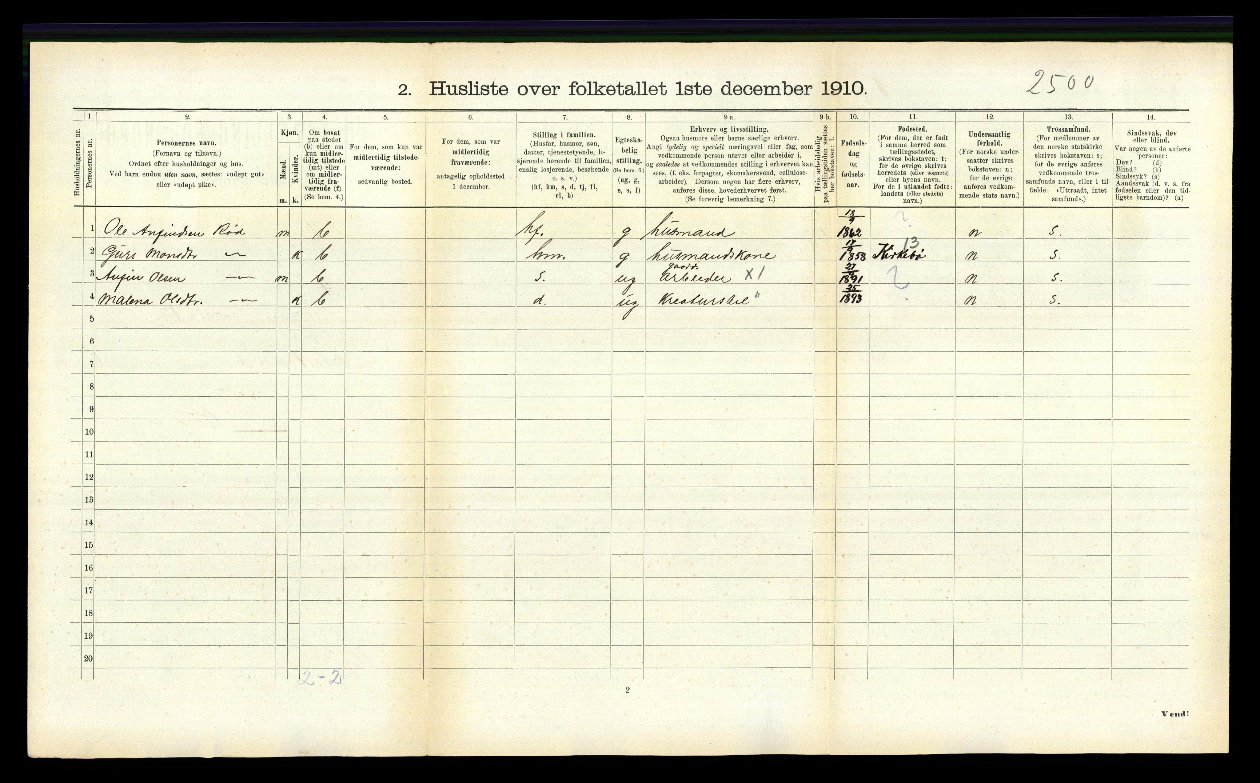 RA, Folketelling 1910 for 1418 Balestrand herred, 1910, s. 473