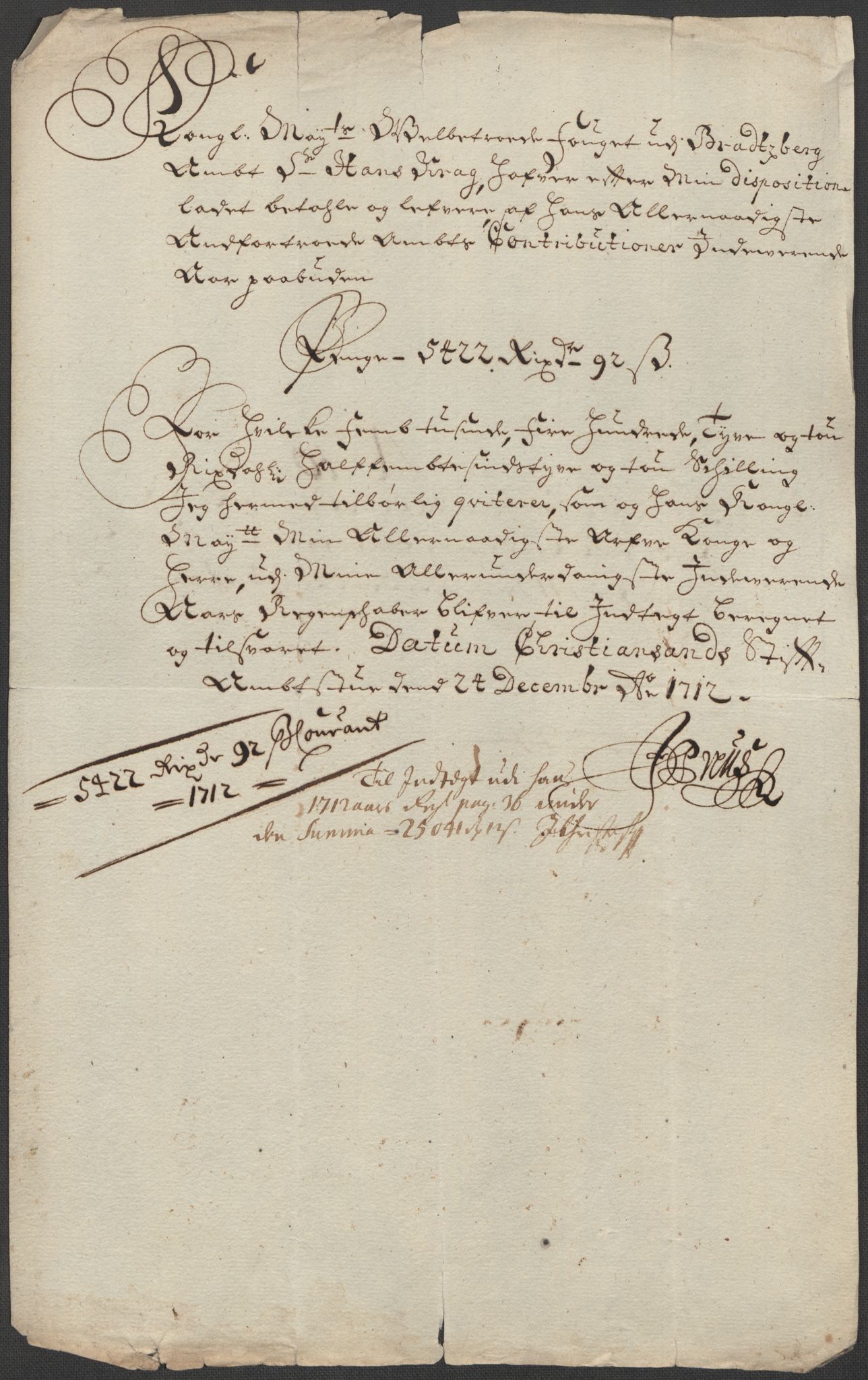 Rentekammeret inntil 1814, Reviderte regnskaper, Fogderegnskap, AV/RA-EA-4092/R36/L2125: Fogderegnskap Øvre og Nedre Telemark og Bamble, 1713, s. 260