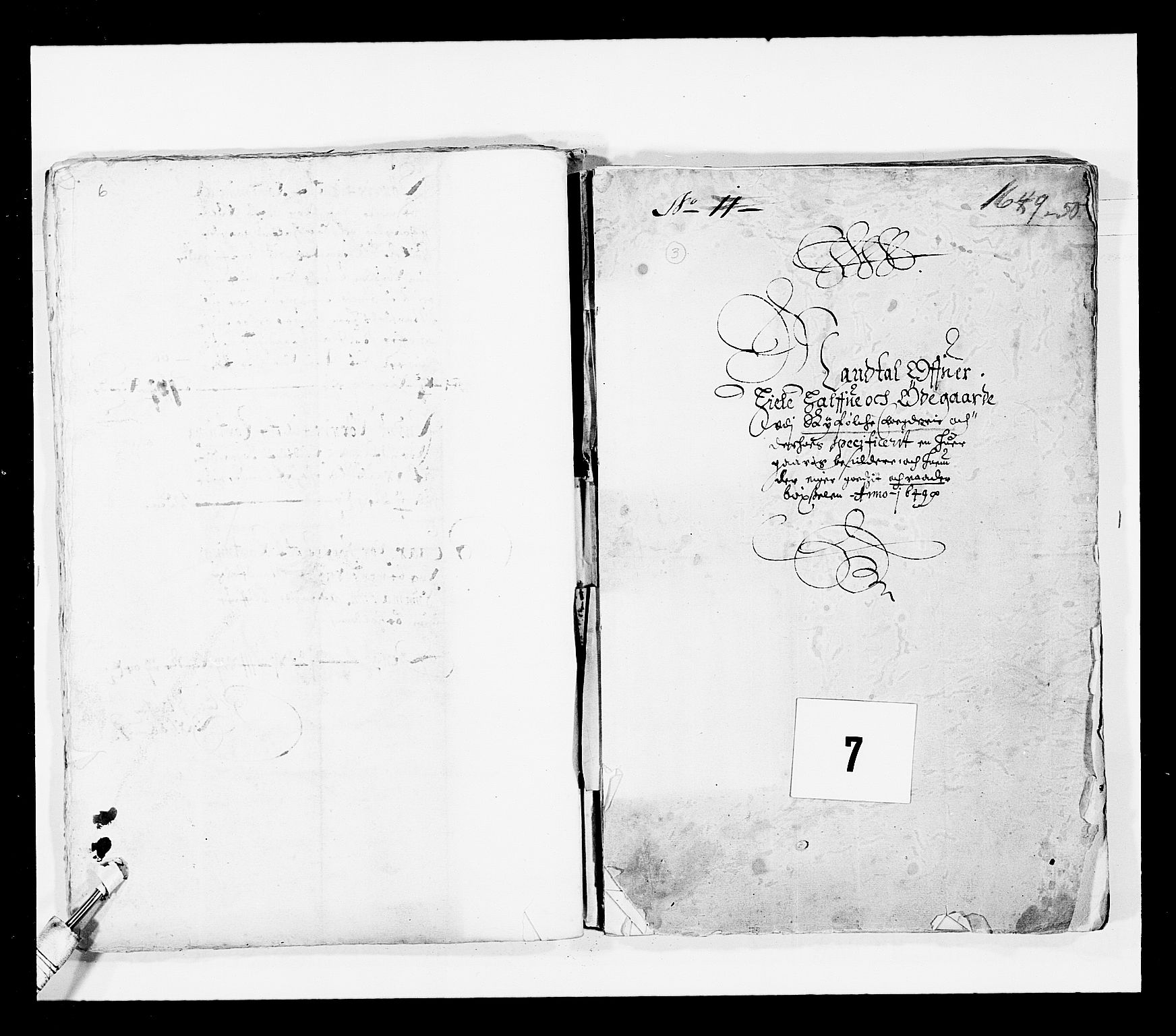 Stattholderembetet 1572-1771, AV/RA-EA-2870/Ek/L0023/0003: Jordebøker 1633-1658: / Jordebok for Ryfylke, 1649, s. 1