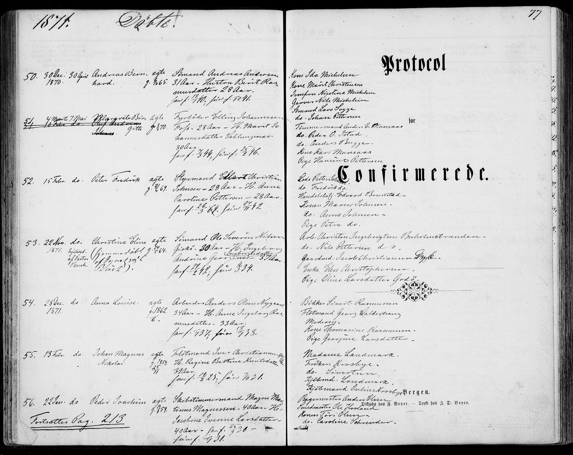 Ministerialprotokoller, klokkerbøker og fødselsregistre - Møre og Romsdal, SAT/A-1454/529/L0452: Ministerialbok nr. 529A02, 1864-1871, s. 77