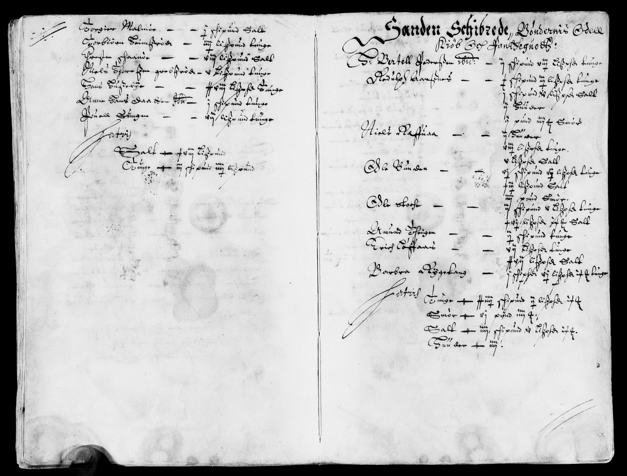 Rentekammeret inntil 1814, Reviderte regnskaper, Lensregnskaper, AV/RA-EA-5023/R/Rb/Rbo/L0025: Tønsberg len, 1643-1645