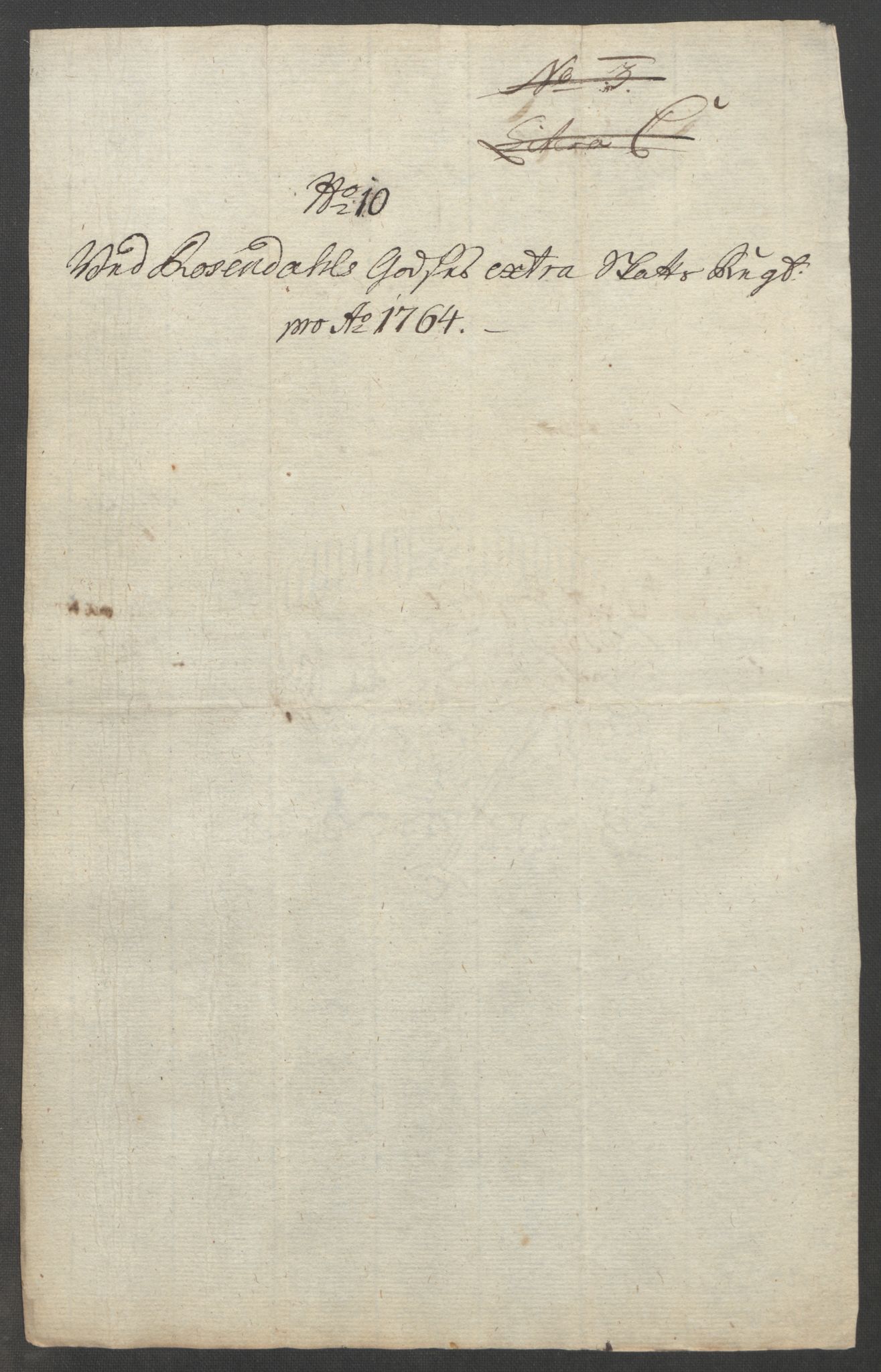 Rentekammeret inntil 1814, Reviderte regnskaper, Fogderegnskap, AV/RA-EA-4092/R49/L3157: Ekstraskatten Rosendal Baroni, 1762-1772, s. 100