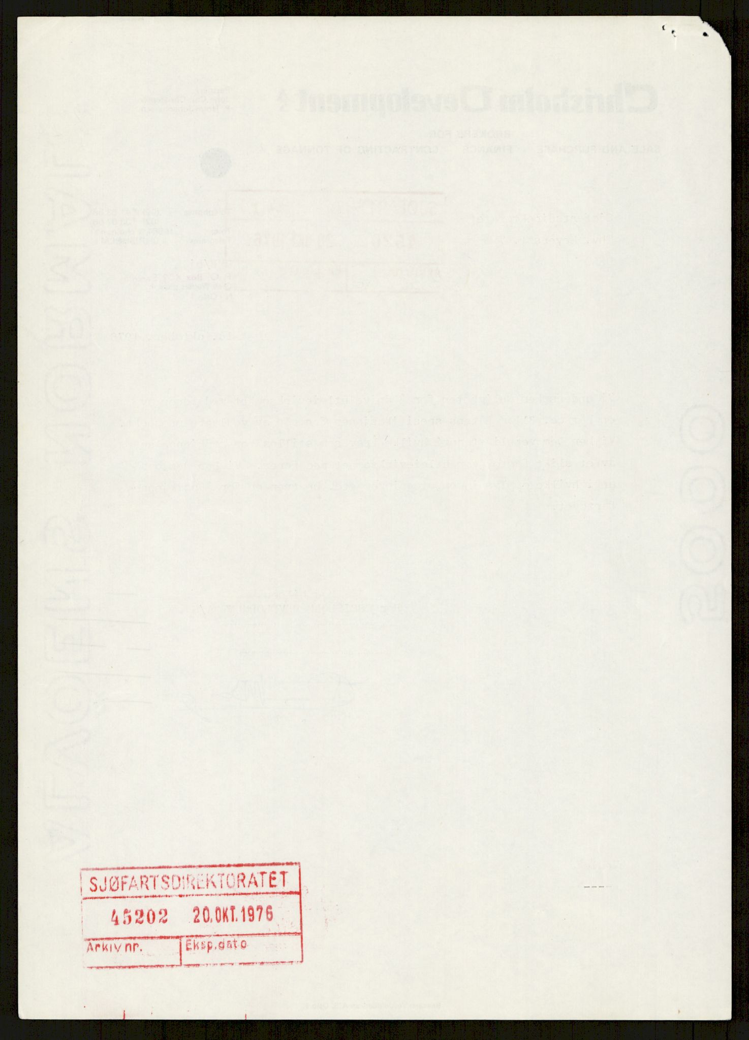 Sjøfartsdirektoratet med forløpere, generelt arkiv, AV/RA-S-1407/D/Du/Duc/L0641/0004: Skipskontrollen - Forskrifter    / Utleiebåter (2 mapper), 1977-1989, s. 410