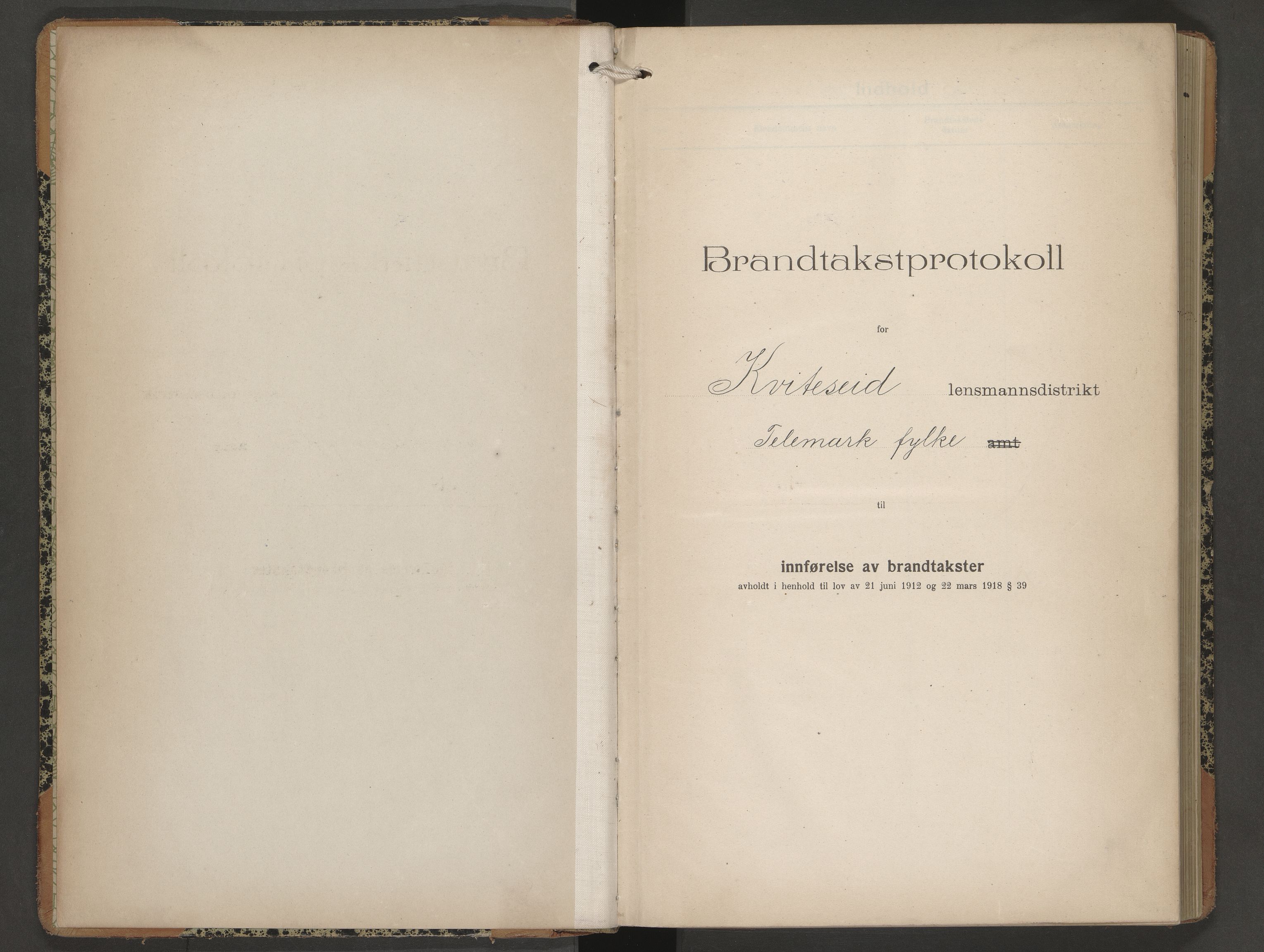 Kviteseid lensmannskontor, SAKO/A-562/Y/Yd/Ydb/L0005: Skjematakstprotokoll, 1924-1933