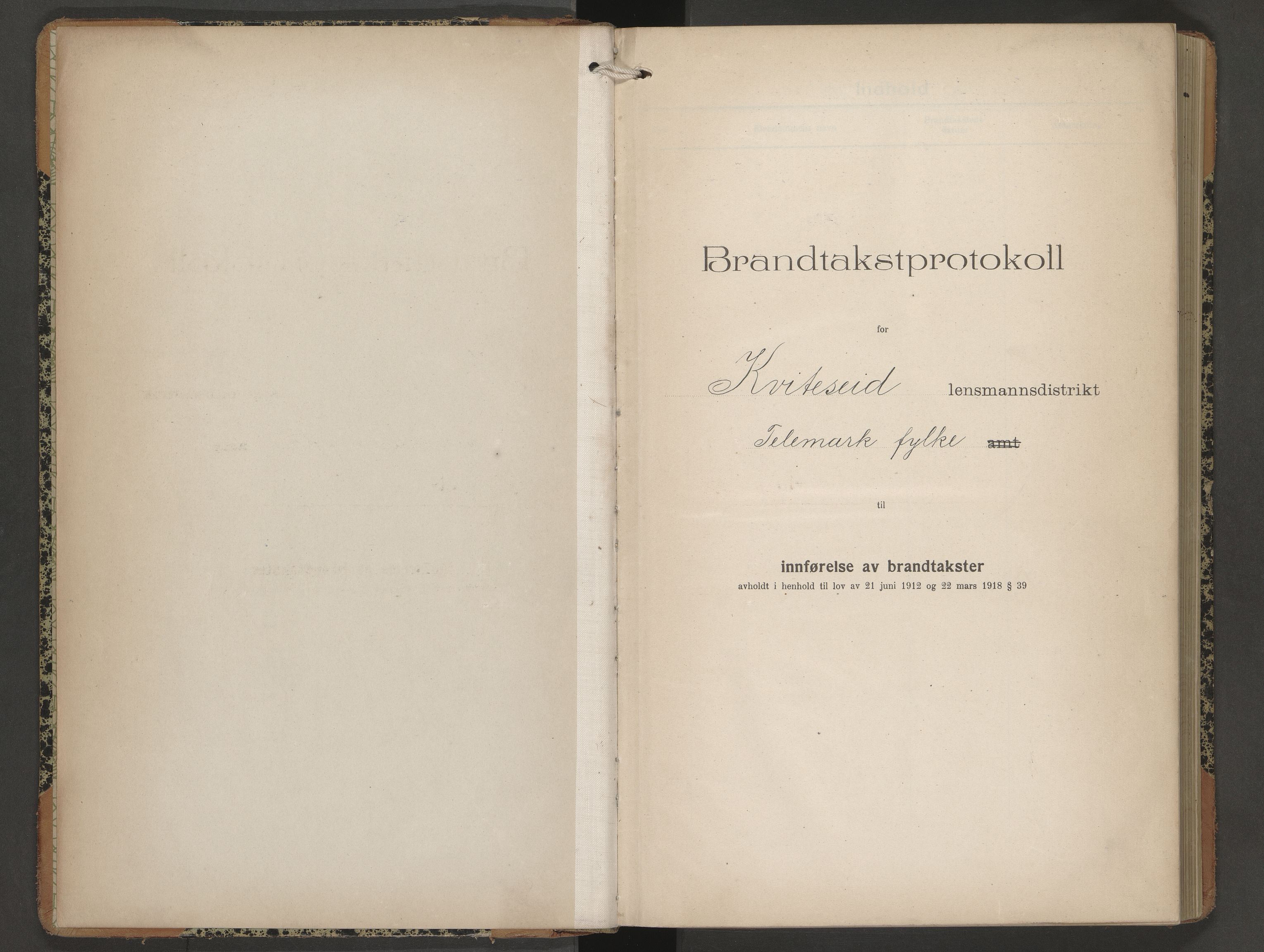 Kviteseid lensmannskontor, AV/SAKO-A-562/Y/Yd/Ydb/L0005: Skjematakstprotokoll, 1924-1933