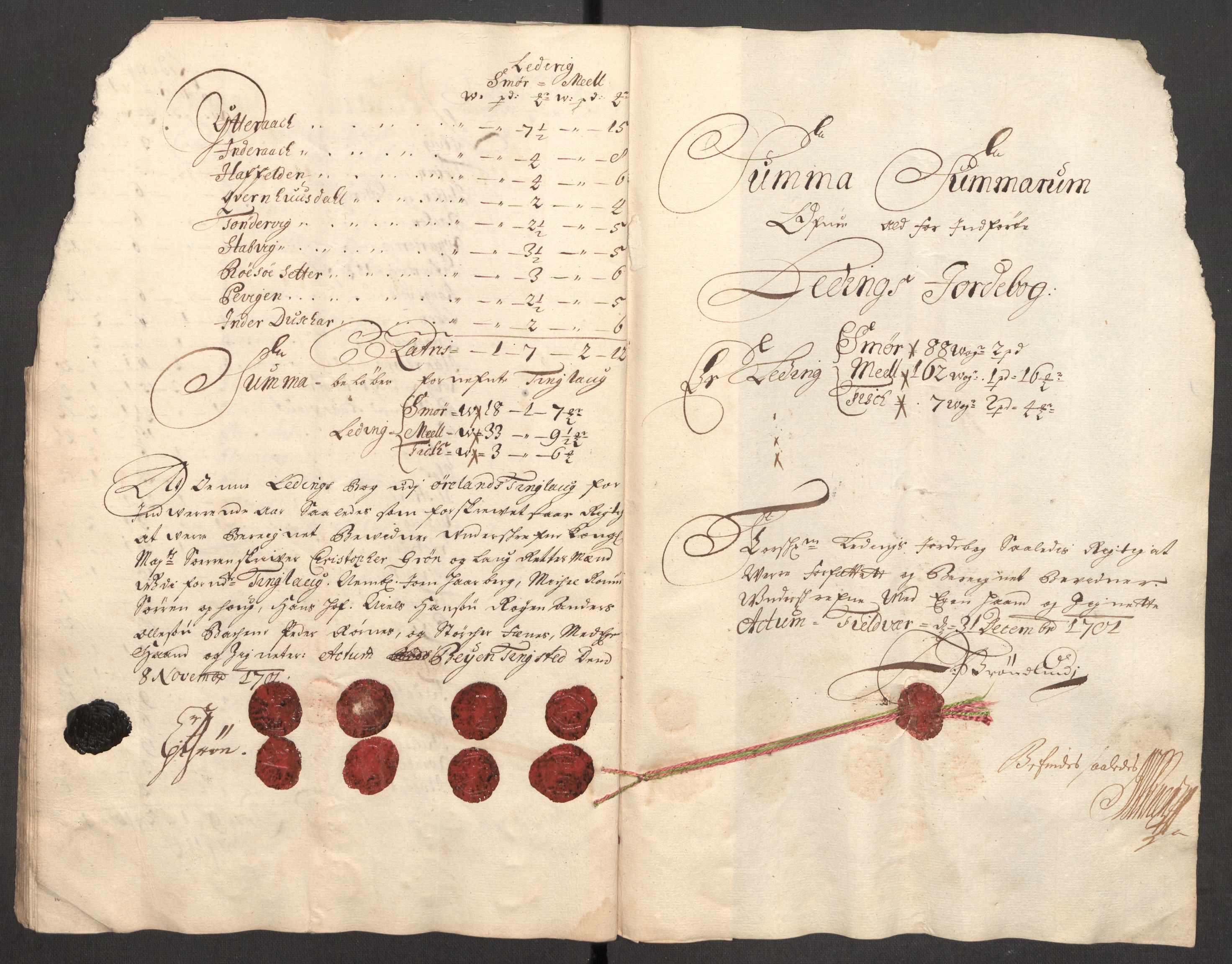 Rentekammeret inntil 1814, Reviderte regnskaper, Fogderegnskap, AV/RA-EA-4092/R57/L3854: Fogderegnskap Fosen, 1700-1701, s. 248