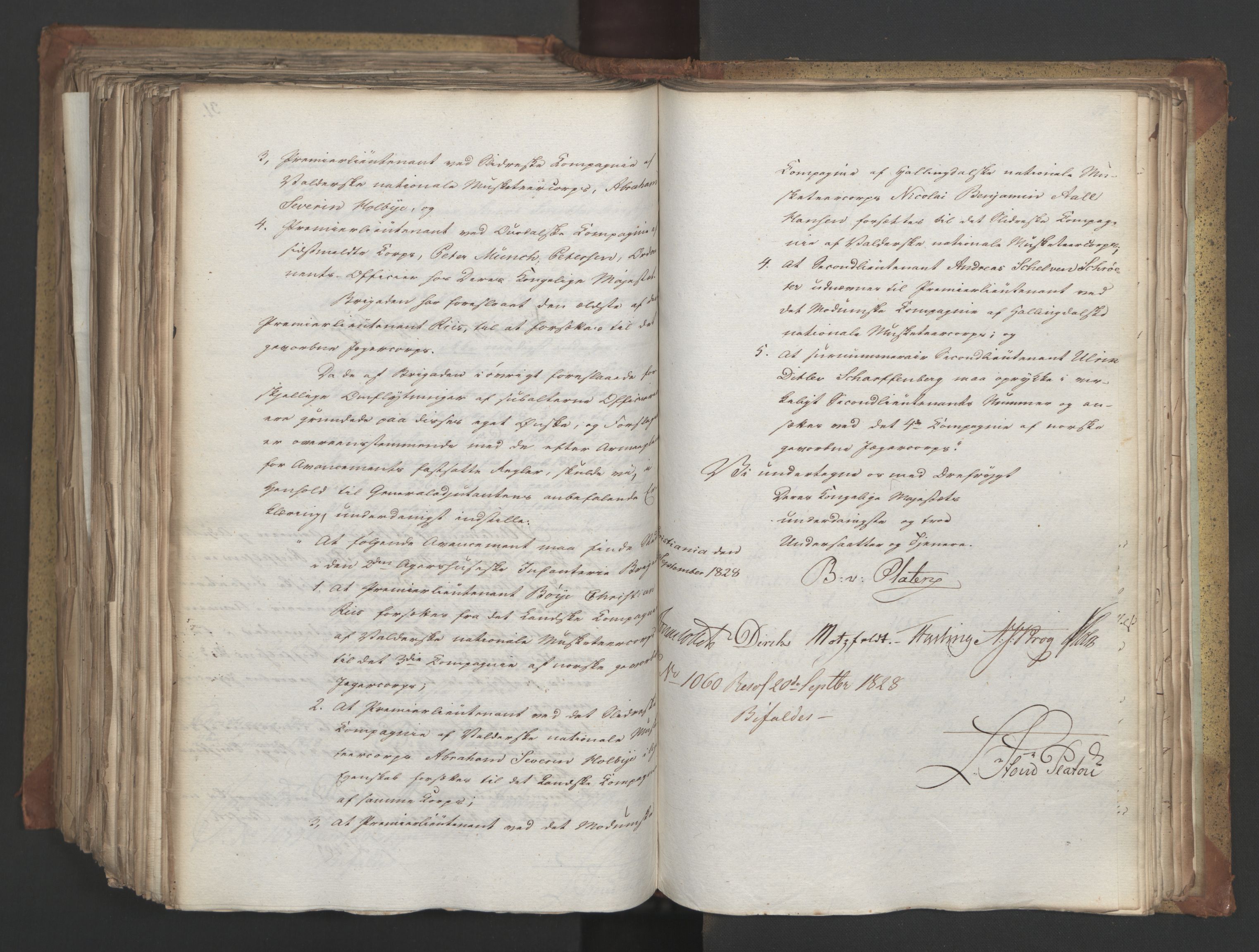 Statsrådsavdelingen i Stockholm, AV/RA-S-1003/D/Da/L0055: Regjeringsinnstillinger nr. 231-435, 1828, s. 556