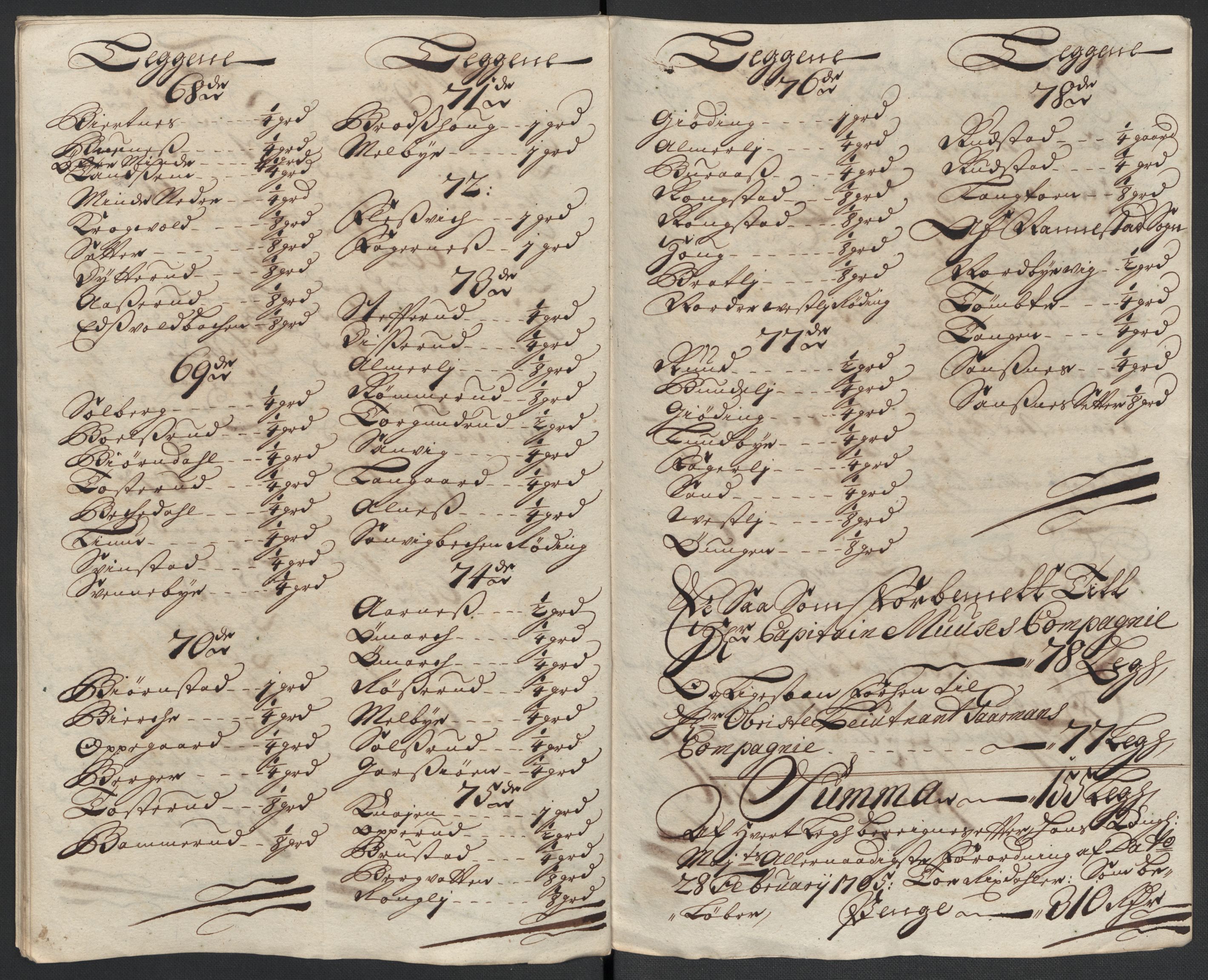 Rentekammeret inntil 1814, Reviderte regnskaper, Fogderegnskap, AV/RA-EA-4092/R12/L0720: Fogderegnskap Øvre Romerike, 1710-1711, s. 429