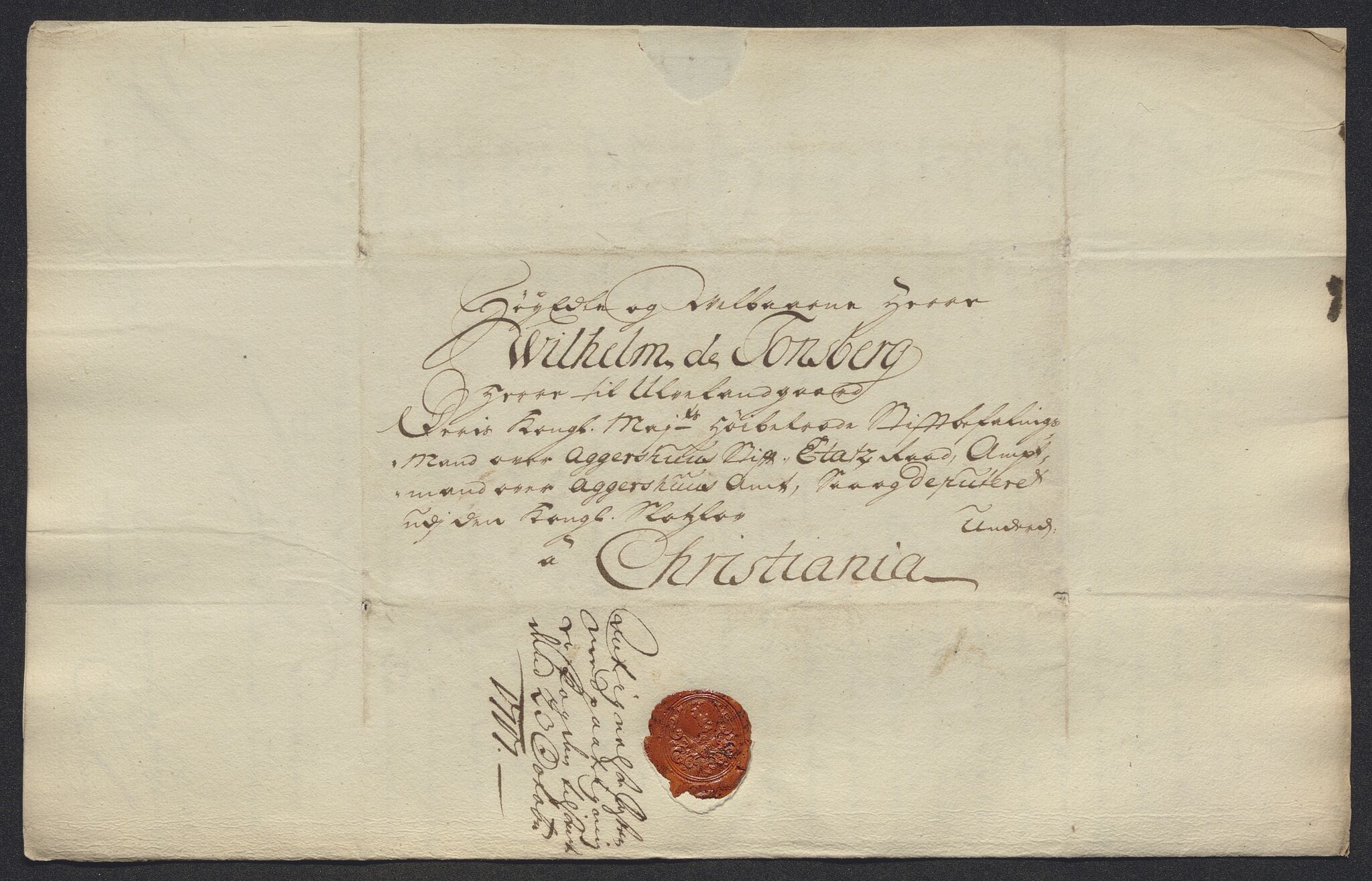 Kristiania stiftamt, AV/SAO-A-10386/E/Ed/Ede/L0006: Fogder, 1717, s. 41
