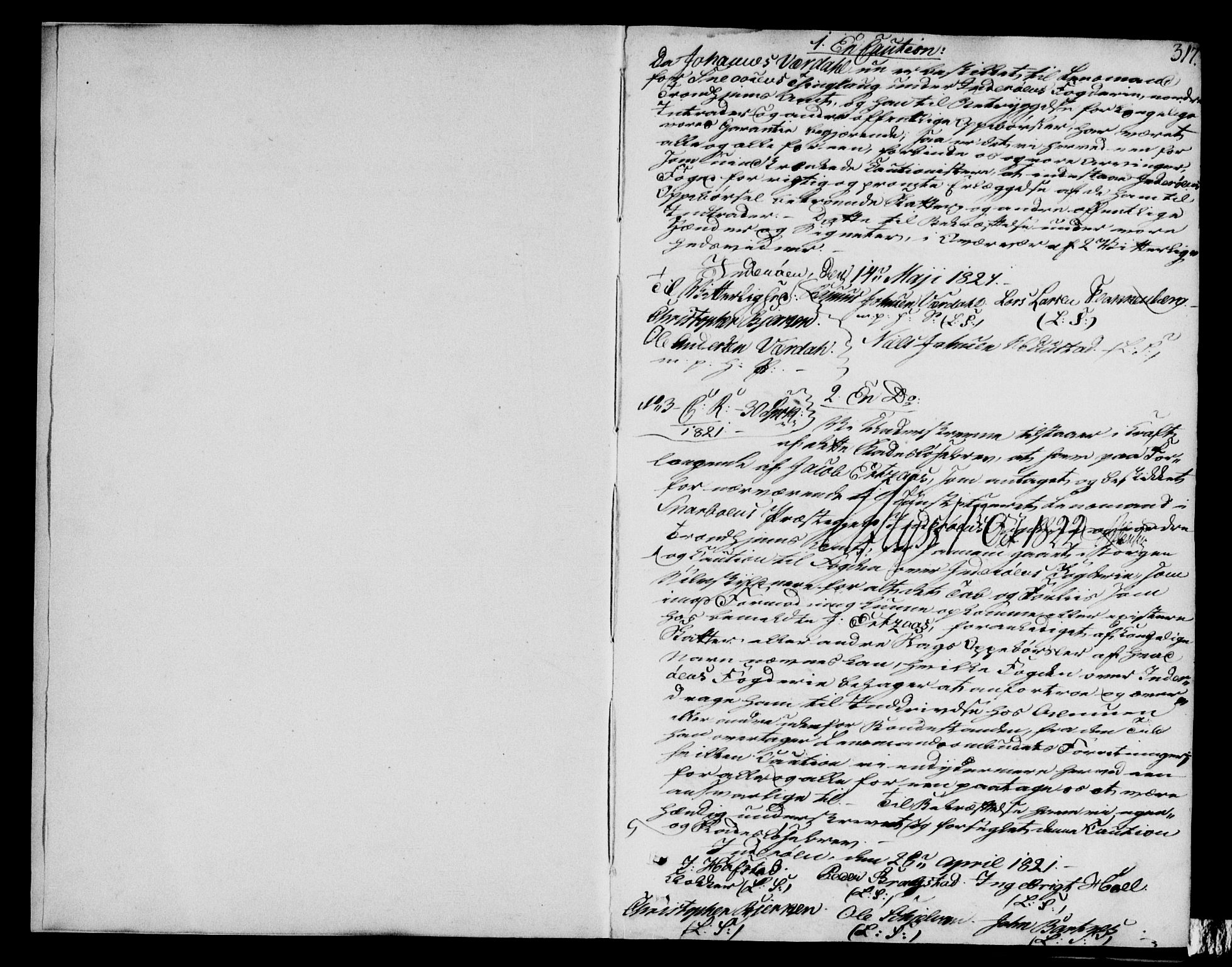 Inderøy sorenskriveri, SAT/A-4147/1/2/2C/L0013: Pantebok nr. 7b, 1821-1823, s. 317