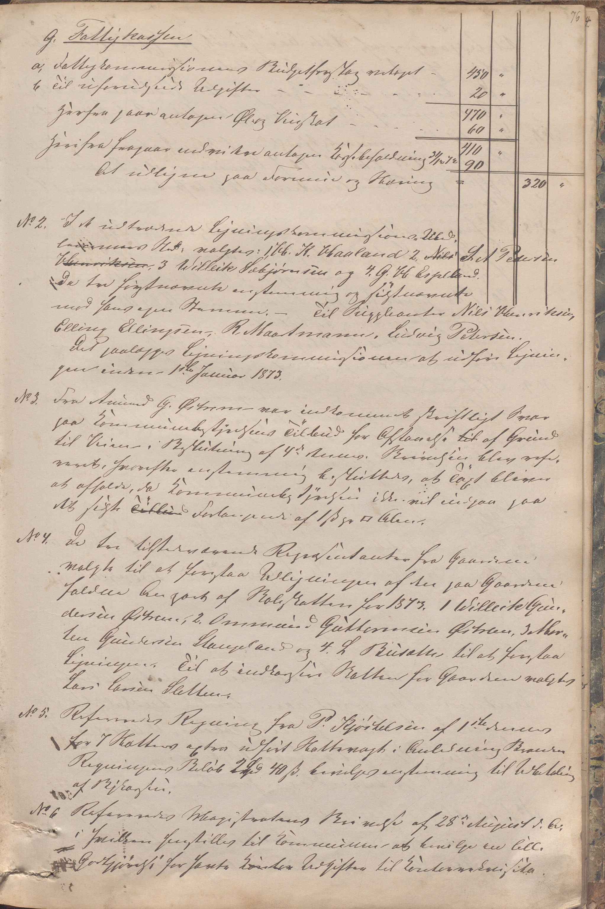 Kopervik Kommune - Formannskapet og Bystyret, IKAR/K-102468/A/Aa/L0001: Møtebok, 1866-1874, s. 76a