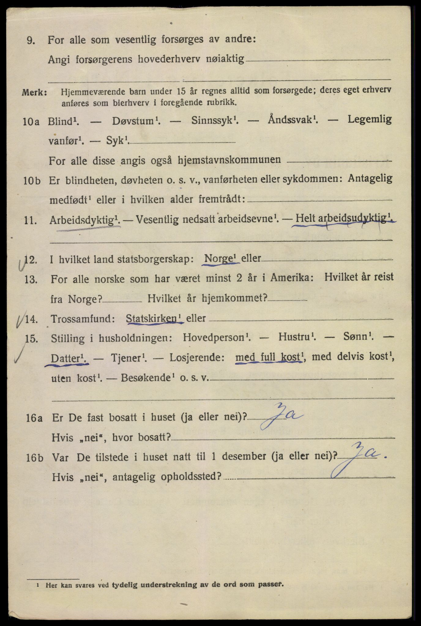 SAO, Folketelling 1920 for 0301 Kristiania kjøpstad, 1920, s. 580488