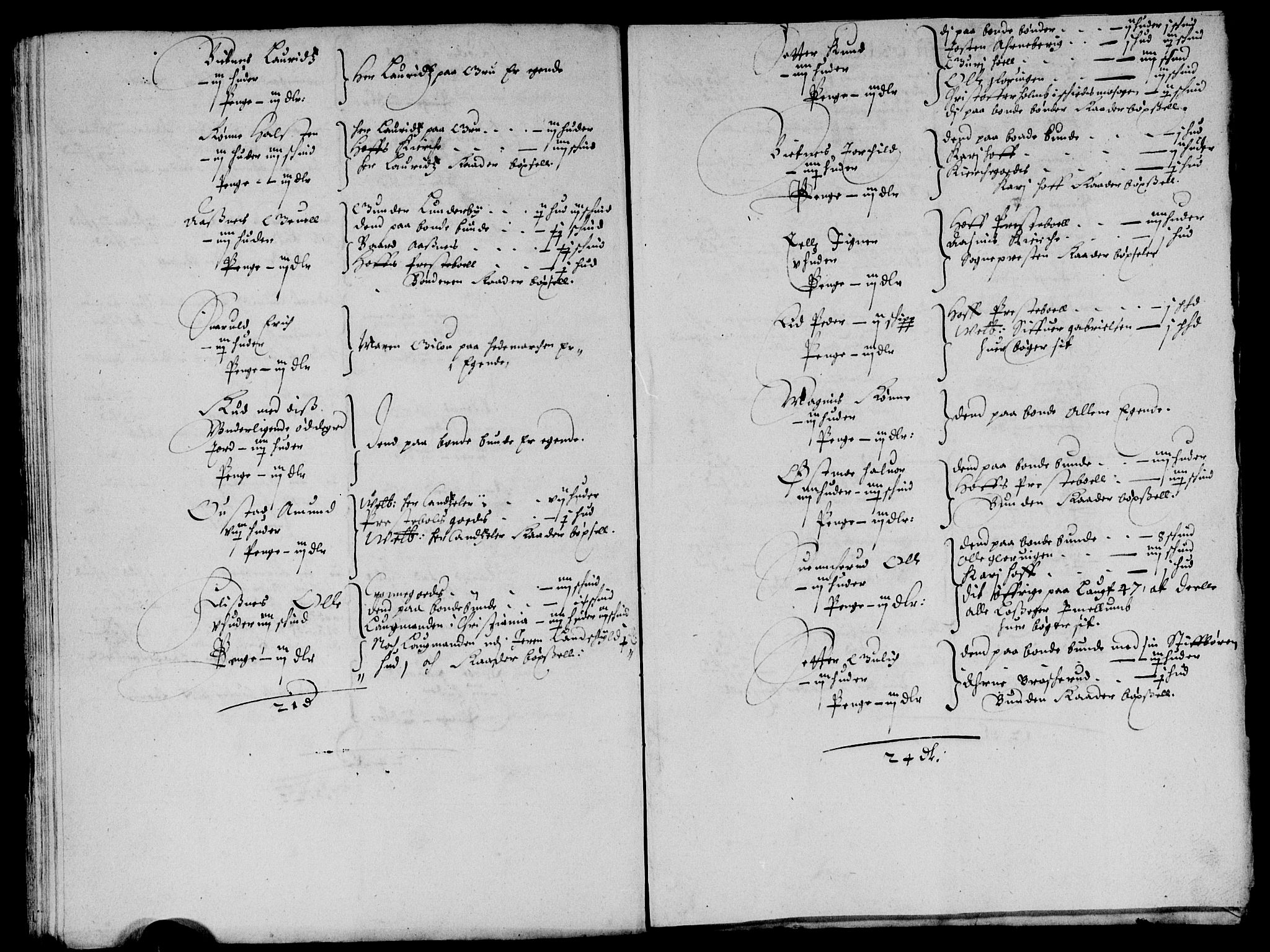Rentekammeret inntil 1814, Reviderte regnskaper, Lensregnskaper, AV/RA-EA-5023/R/Rb/Rba/L0202: Akershus len, 1650-1651