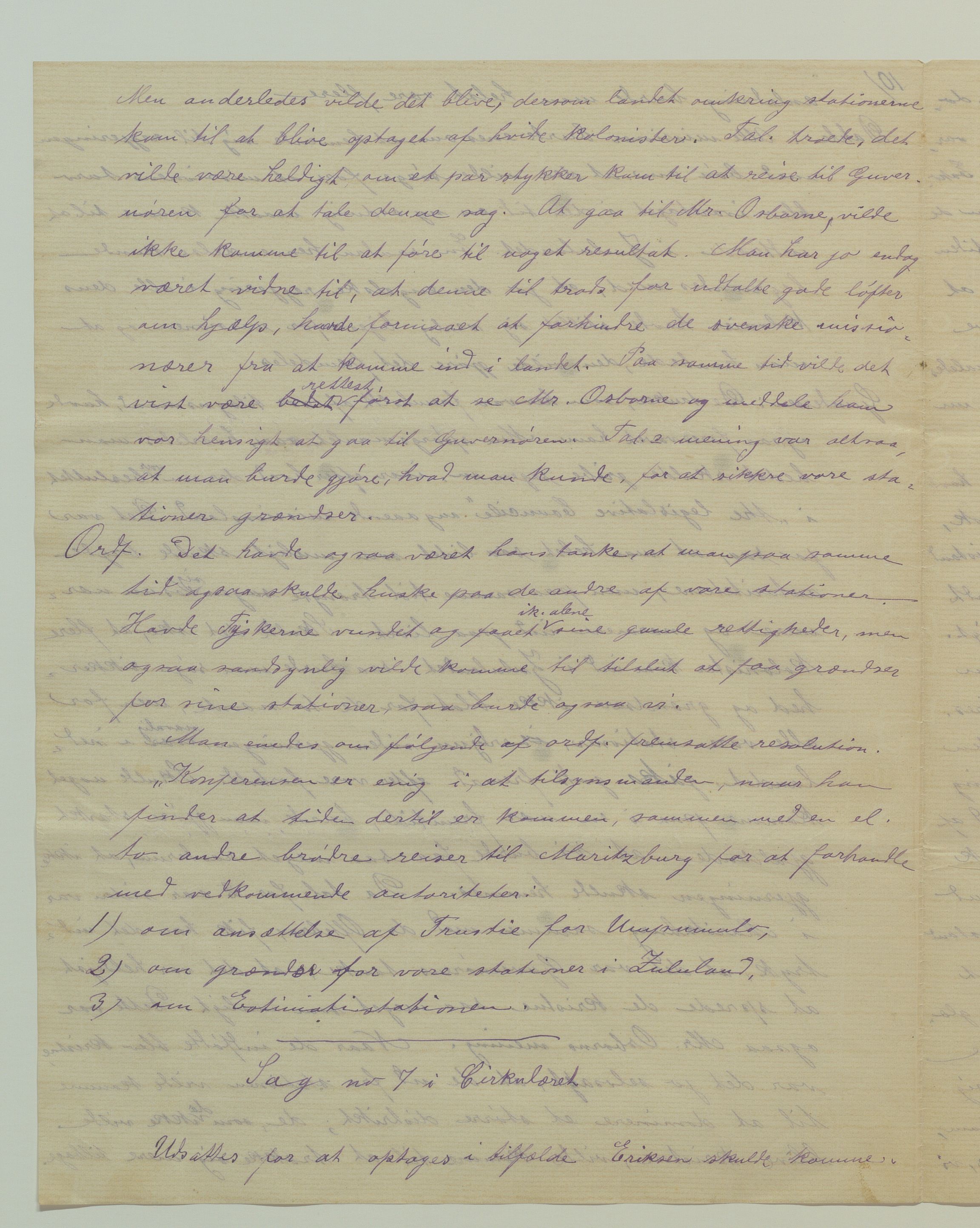 Det Norske Misjonsselskap - hovedadministrasjonen, VID/MA-A-1045/D/Da/Daa/L0037/0007: Konferansereferat og årsberetninger / Konferansereferat fra Sør-Afrika., 1888