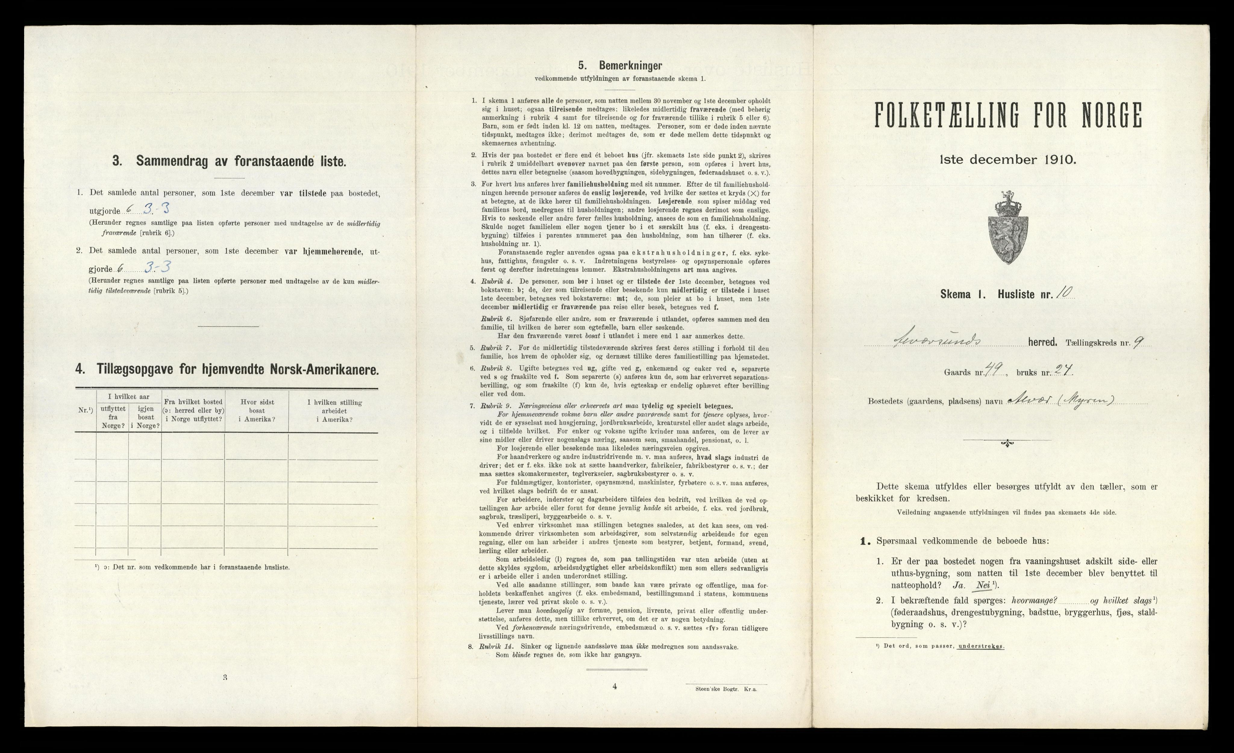 RA, Folketelling 1910 for 1257 Alversund herred, 1910, s. 668