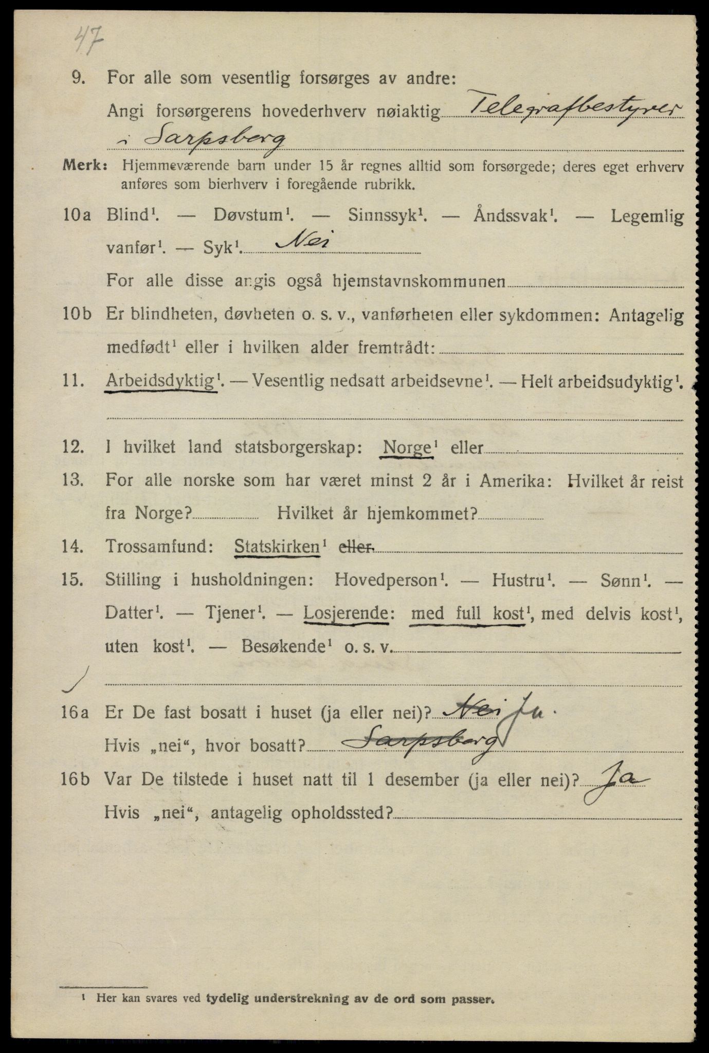 SAO, Folketelling 1920 for 0218 Aker herred, 1920, s. 91171
