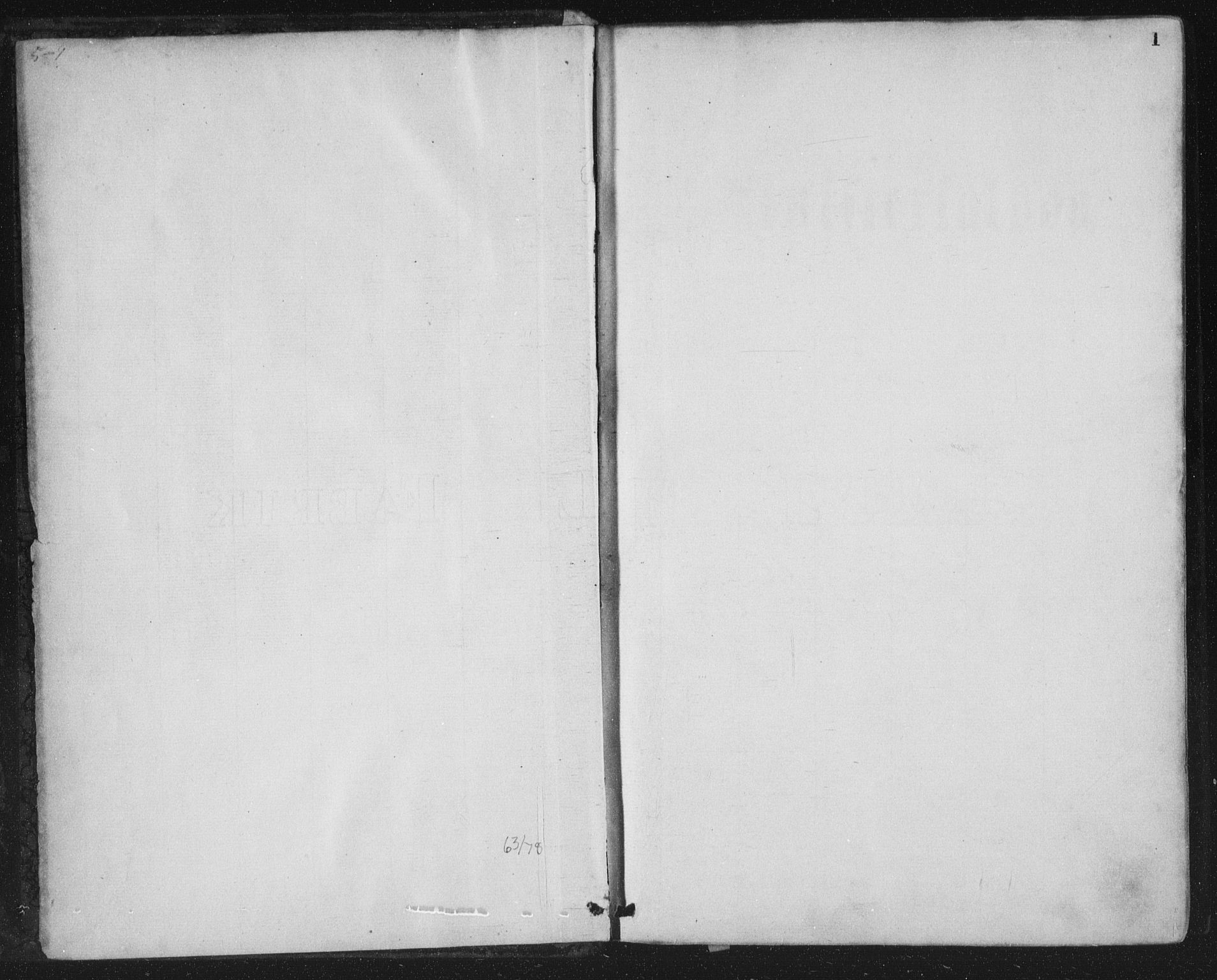 Korskirken sokneprestembete, SAB/A-76101/H/Haa/L0019: Ministerialbok nr. B 5, 1866-1871, s. 1