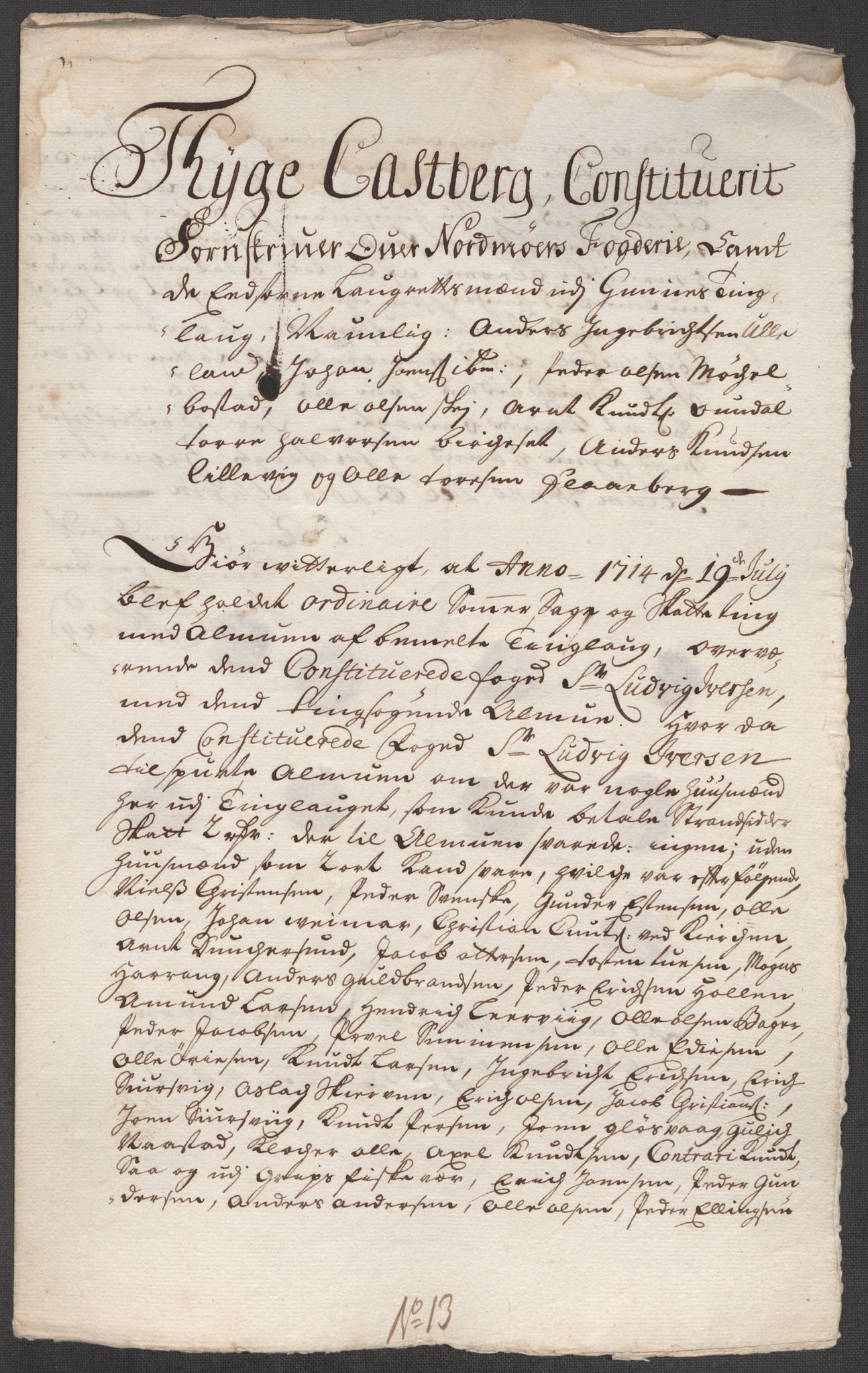 Rentekammeret inntil 1814, Reviderte regnskaper, Fogderegnskap, RA/EA-4092/R56/L3748: Fogderegnskap Nordmøre, 1714-1715, s. 94