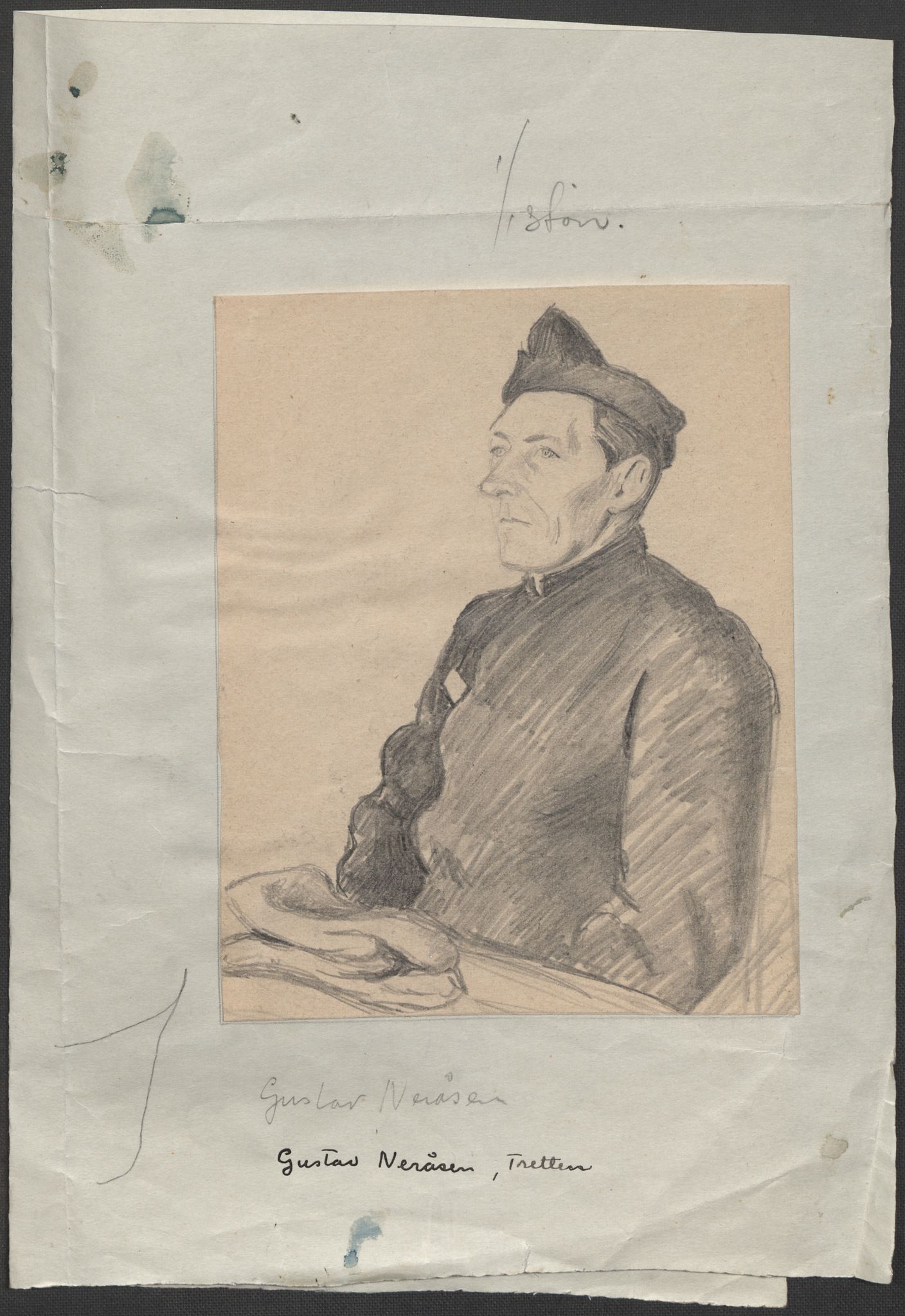 Grøgaard, Joachim, AV/RA-PA-1773/F/L0002: Tegninger og tekster, 1942-1945, s. 64