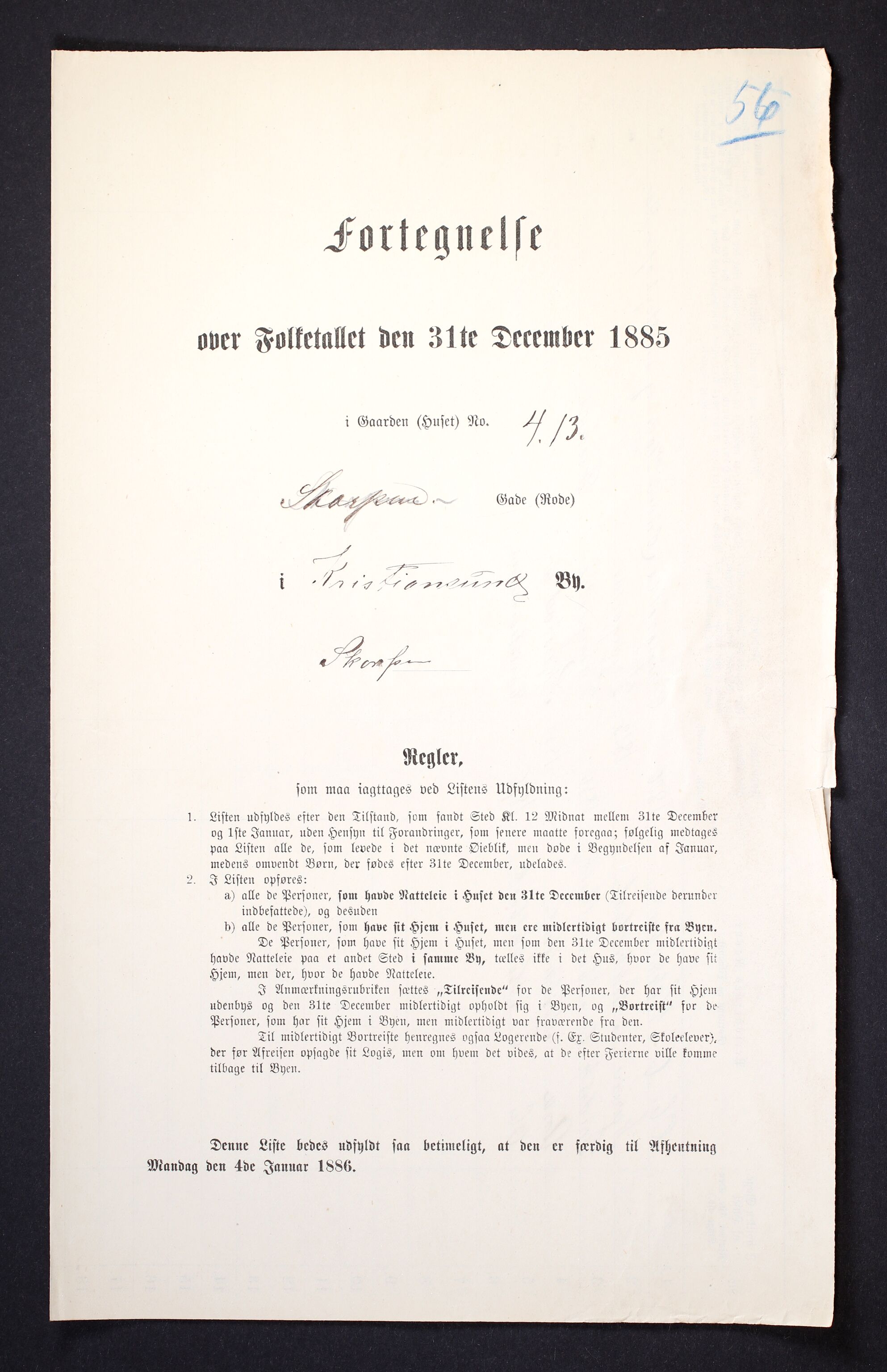 SAT, Folketelling 1885 for 1503 Kristiansund kjøpstad, 1885, s. 1549