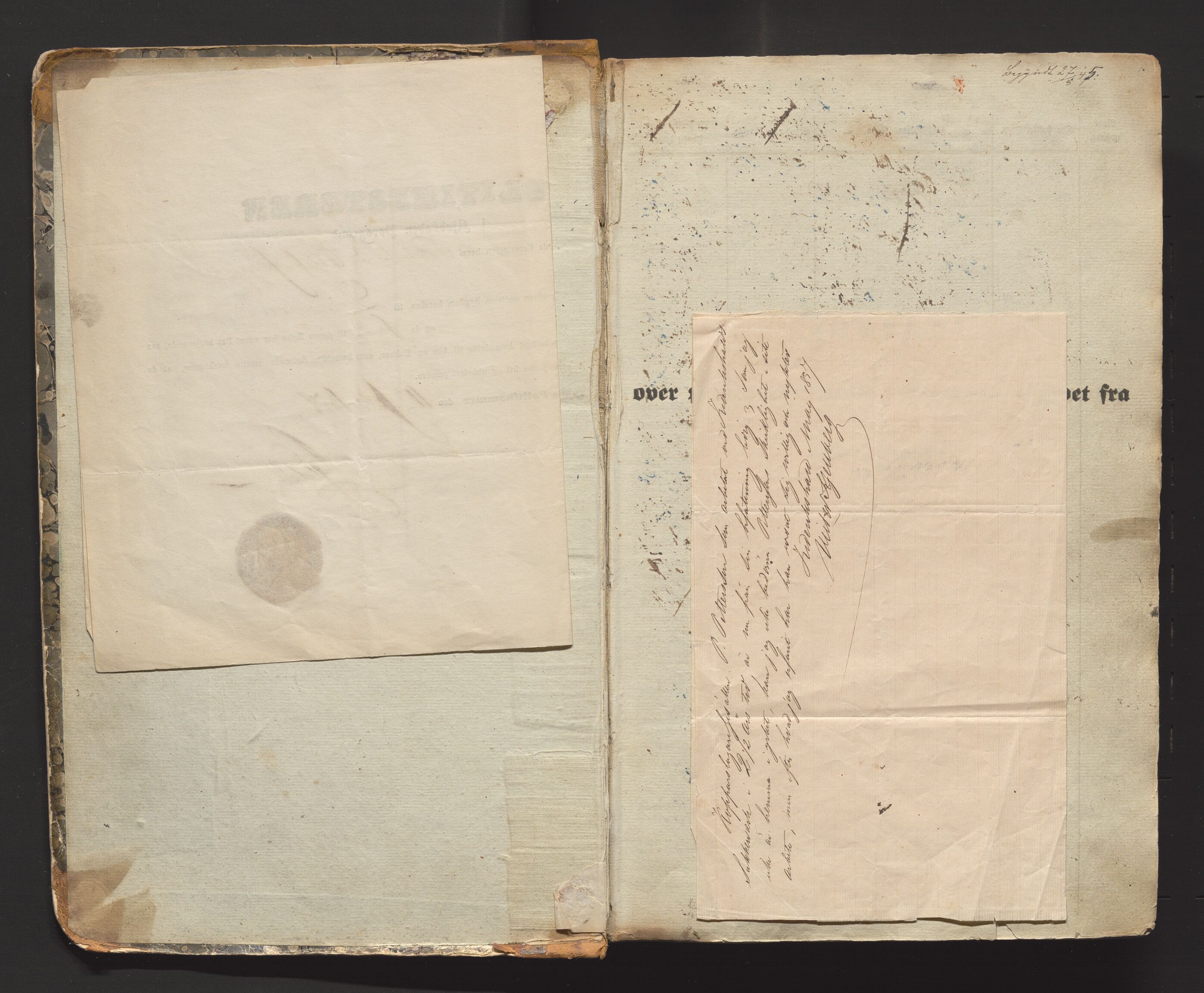 Drammen politikammer, AV/SAKO-A-623/I/Ia/Iaa/L0001: Passjournal, 1845-1860