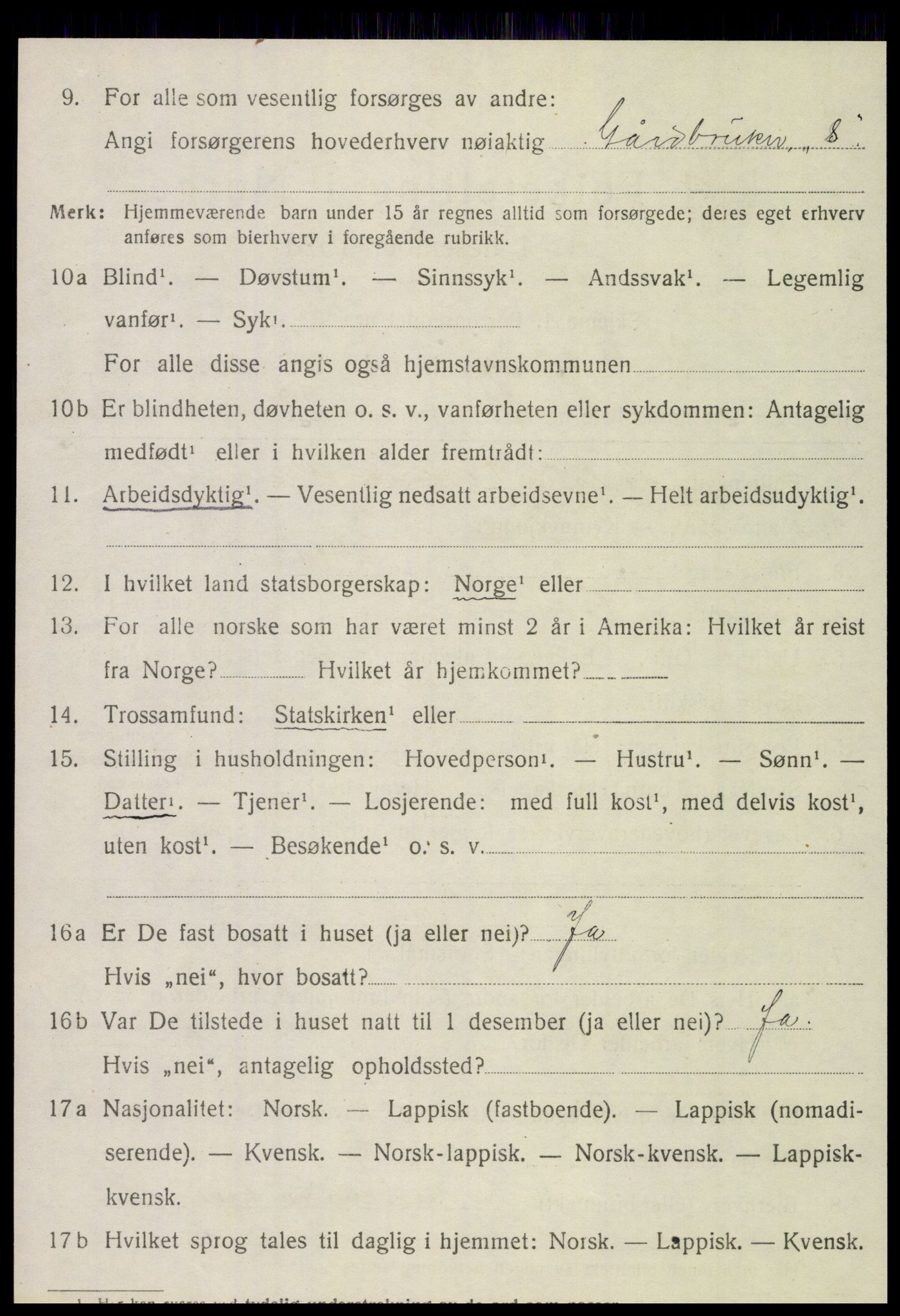 SAT, Folketelling 1920 for 1814 Brønnøy herred, 1920, s. 2485