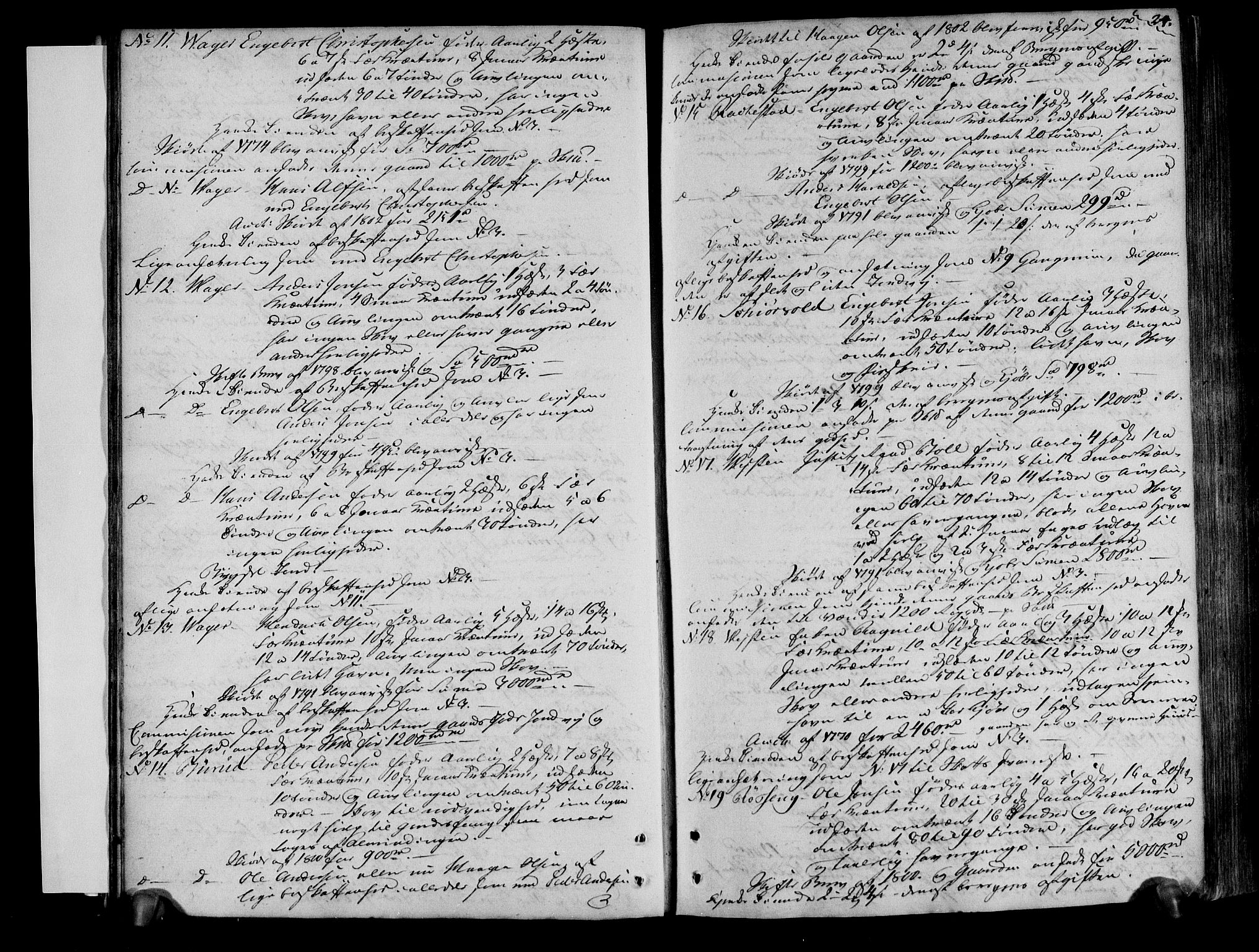 Rentekammeret inntil 1814, Realistisk ordnet avdeling, AV/RA-EA-4070/N/Ne/Nea/L0044: Ringerike og Hallingdal fogderi. Deliberasjonsprotokoll, 1803, s. 25