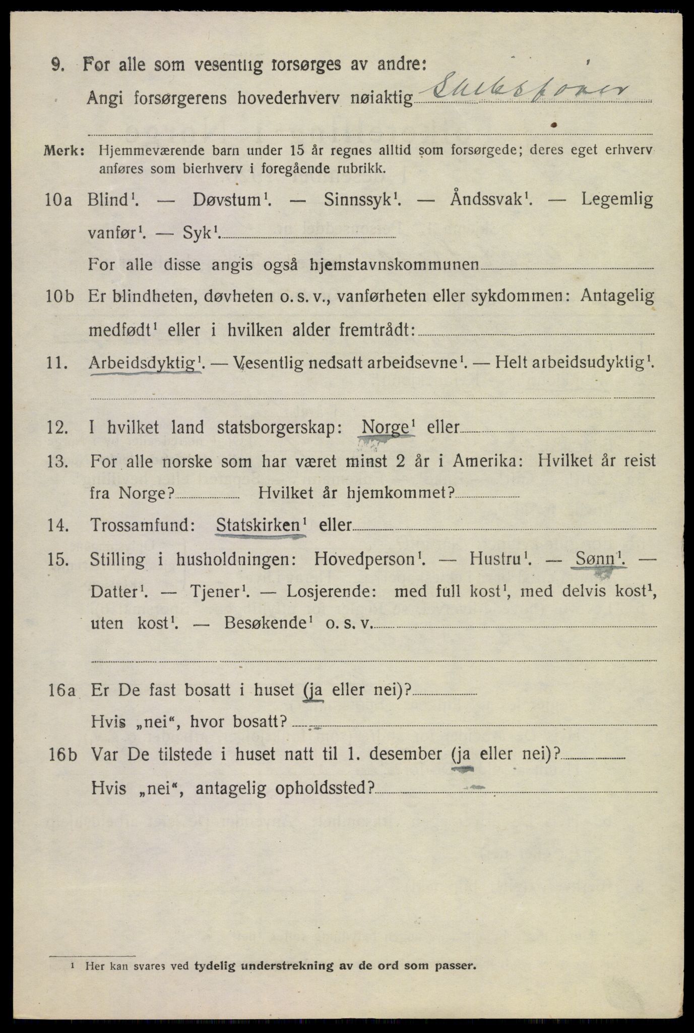 SAKO, Folketelling 1920 for 0724 Sandeherred herred, 1920, s. 10309