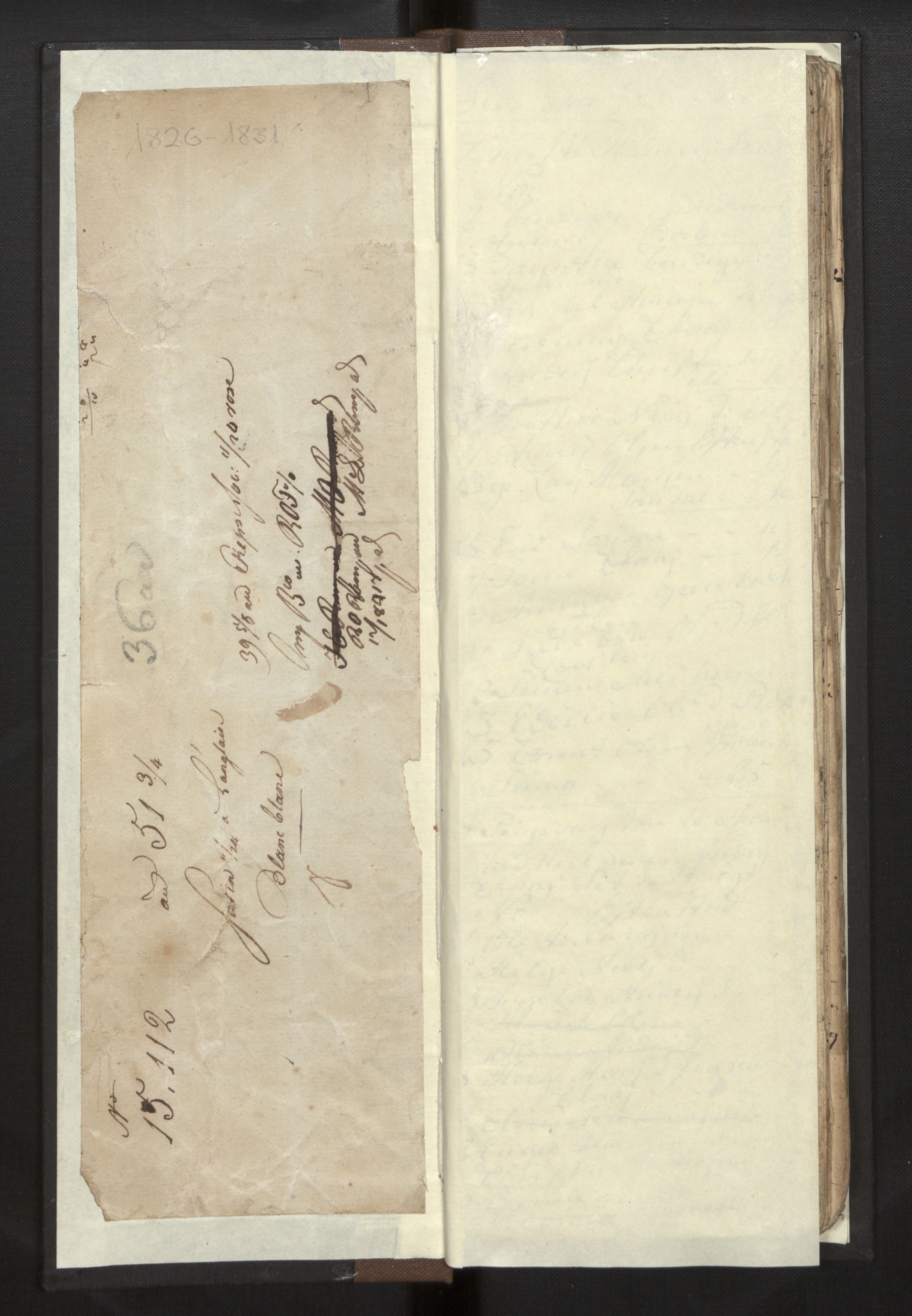 Jølster sokneprestembete, AV/SAB-A-80701/H/Hb/L0002: Kommunikantprotokoll nr. 2, 1826-1831
