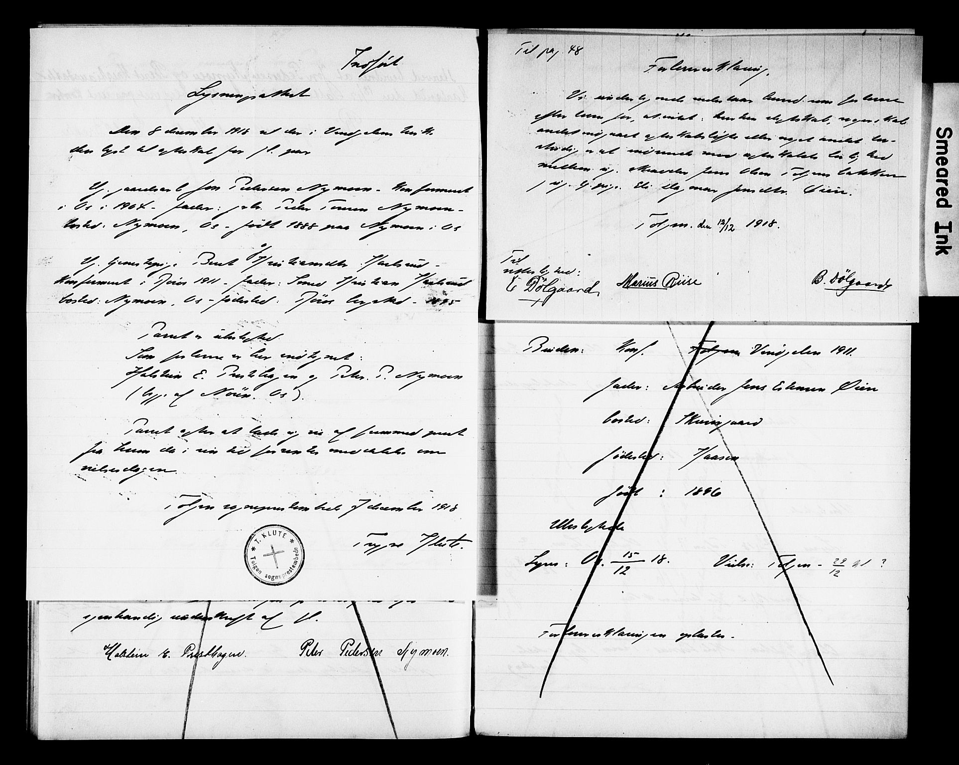 Tolga prestekontor, AV/SAH-PREST-062/N/L0004: Lysningsprotokoll nr. 31, 1916-1920, s. 47-48
