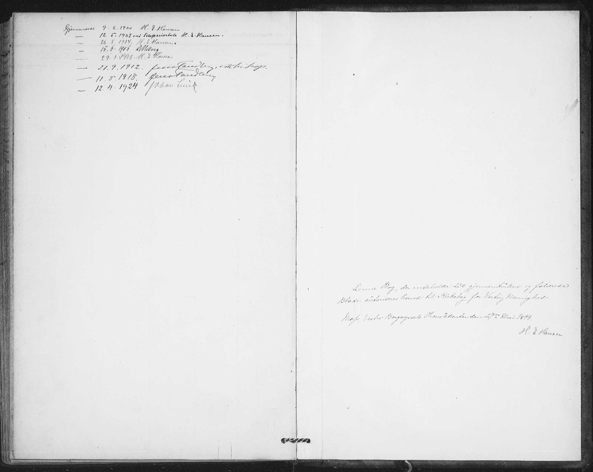Varteig prestekontor Kirkebøker, SAO/A-10447a/F/Fa/L0003: Ministerialbok nr. 3, 1899-1919