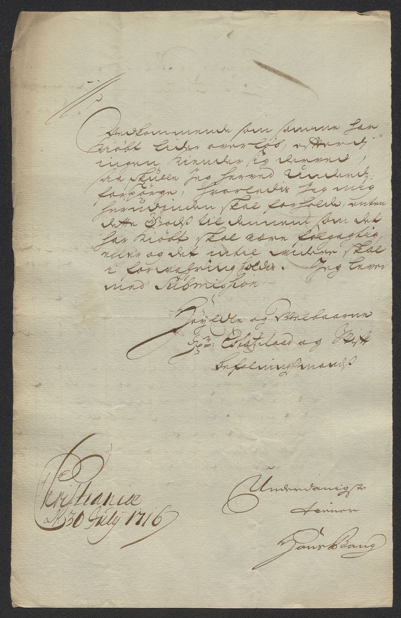 Kristiania stiftamt, AV/SAO-A-10386/E/Ed/Ede/L0005: Fogder, 1716, s. 6