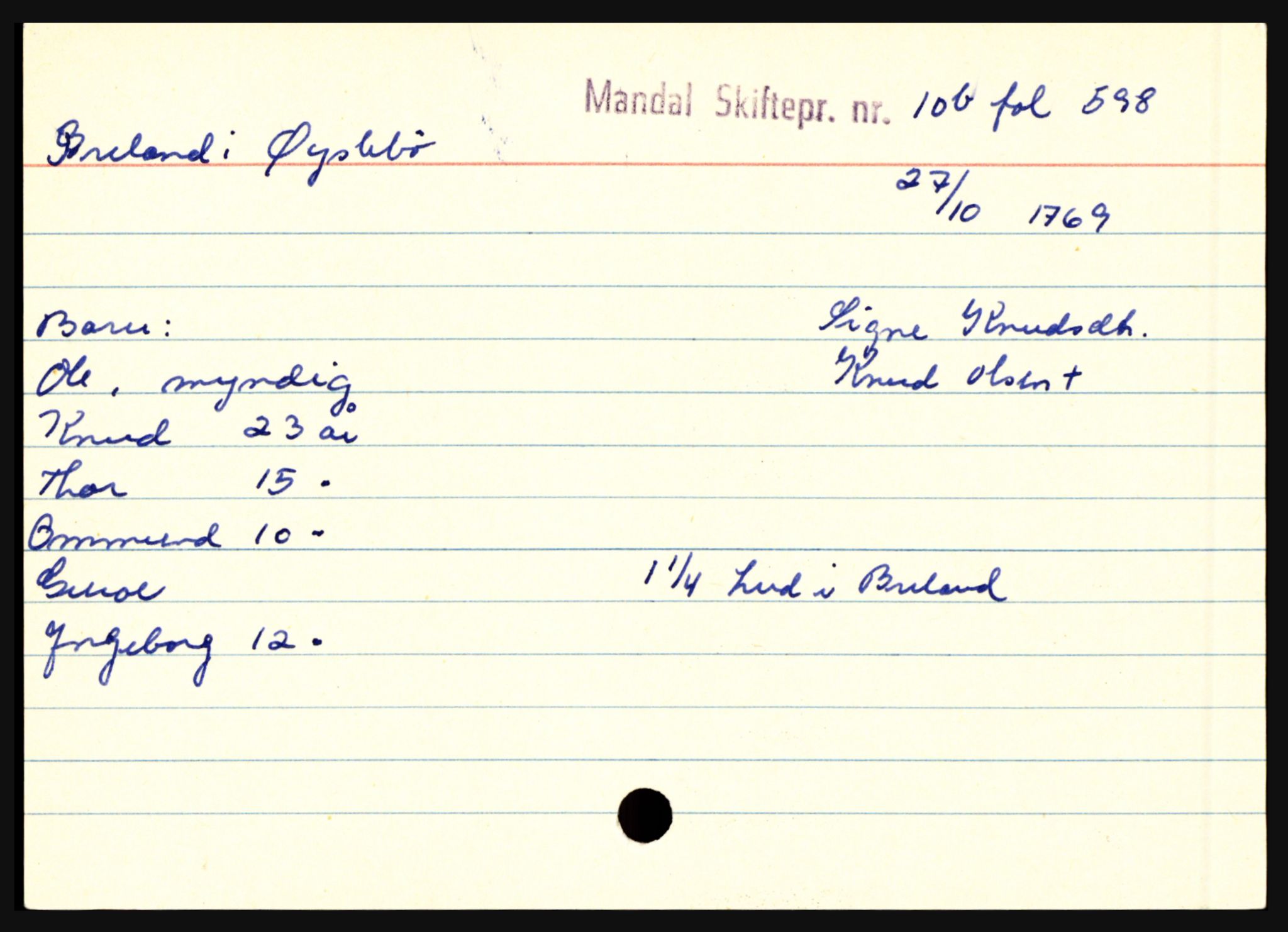 Mandal sorenskriveri, SAK/1221-0005/001/H, s. 1983