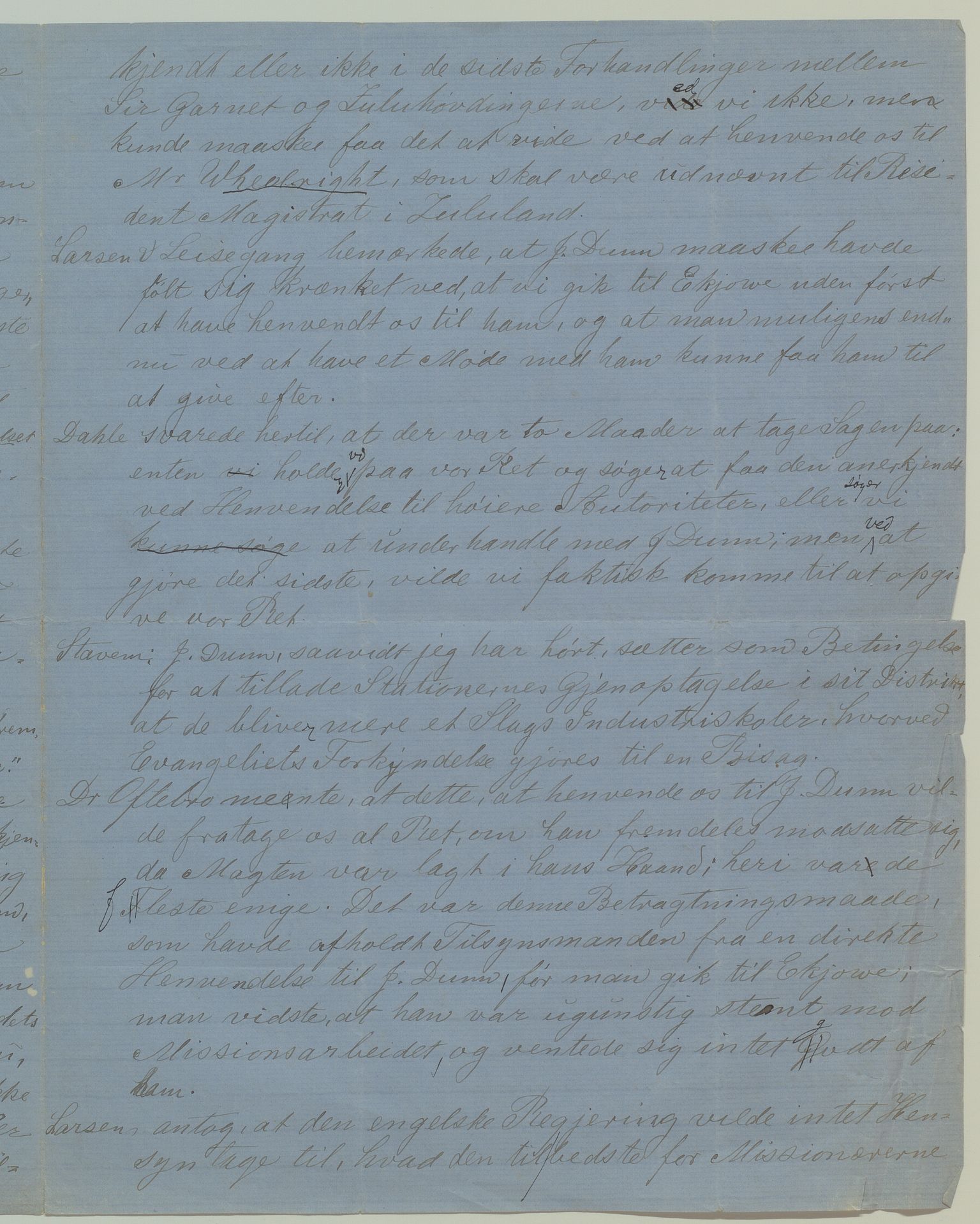 Det Norske Misjonsselskap - hovedadministrasjonen, VID/MA-A-1045/D/Da/Daa/L0035/0008: Konferansereferat og årsberetninger / Konferansereferat fra Sør-Afrika., 1879