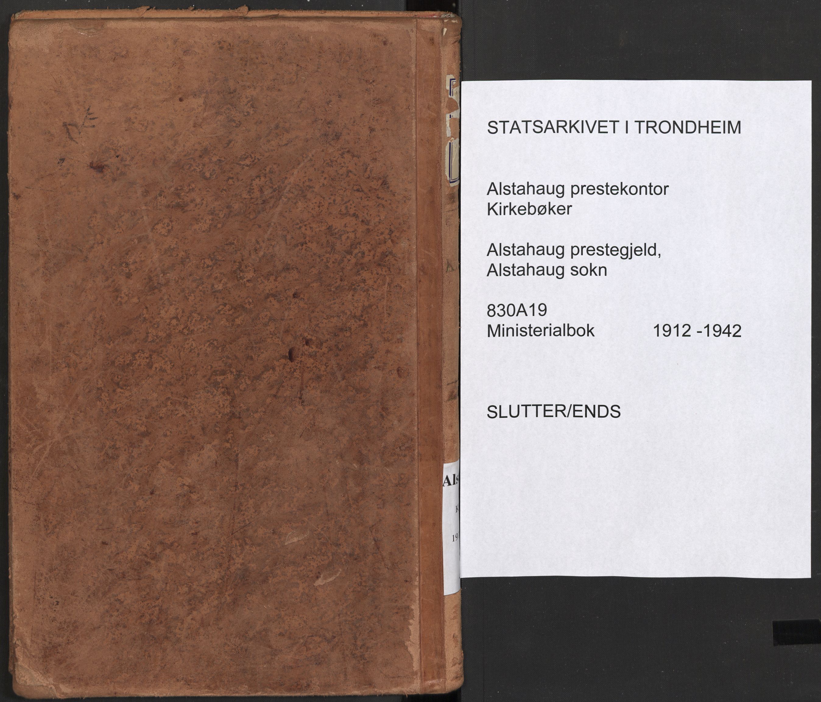Ministerialprotokoller, klokkerbøker og fødselsregistre - Nordland, SAT/A-1459/830/L0454: Ministerialbok nr. 830A18, 1897-1913