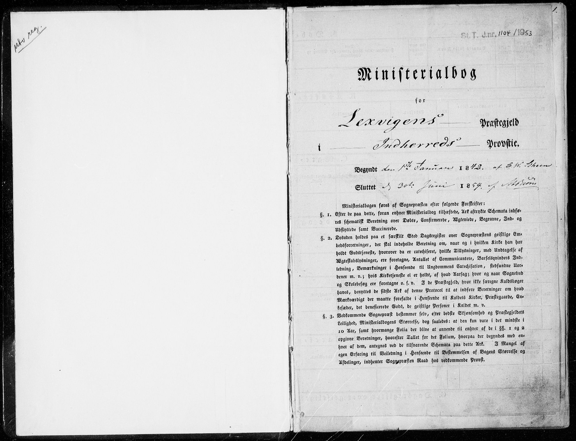 Ministerialprotokoller, klokkerbøker og fødselsregistre - Nord-Trøndelag, AV/SAT-A-1458/701/L0007: Ministerialbok nr. 701A07 /2, 1842-1854