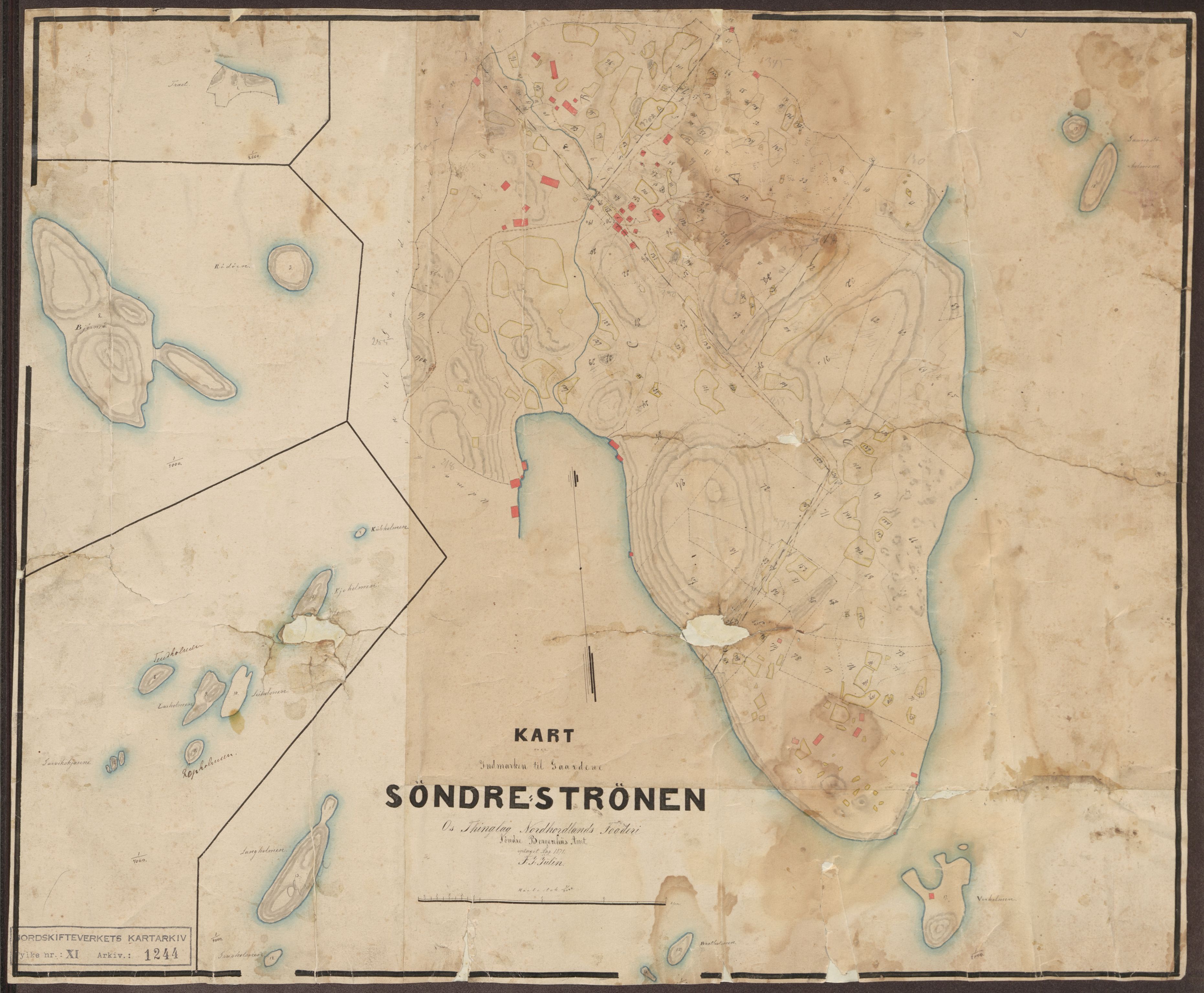 Jordskifteverkets kartarkiv, RA/S-3929/T, 1859-1988, s. 1392