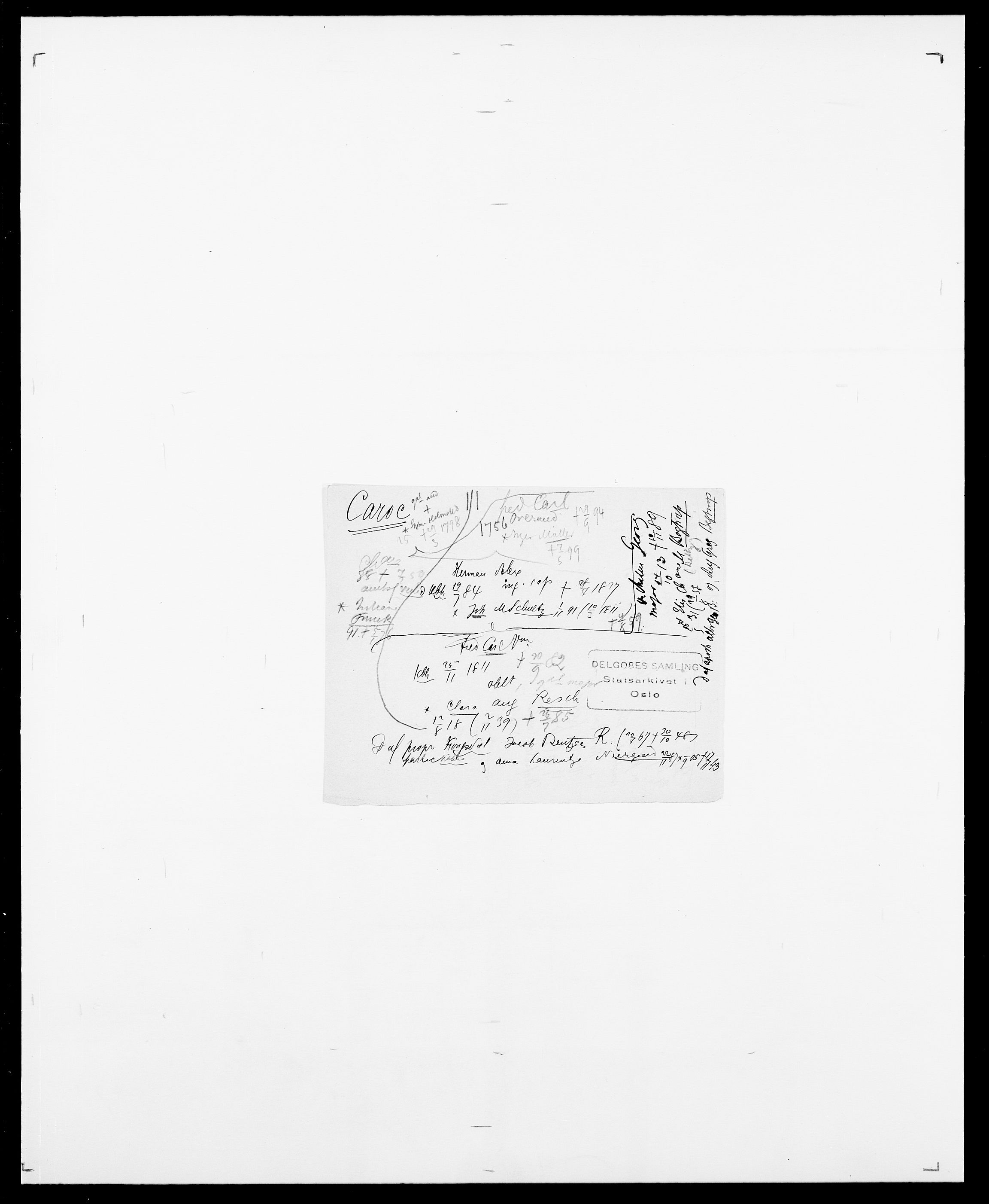 Delgobe, Charles Antoine - samling, SAO/PAO-0038/D/Da/L0008: Capjon - Dagenbolt, s. 80