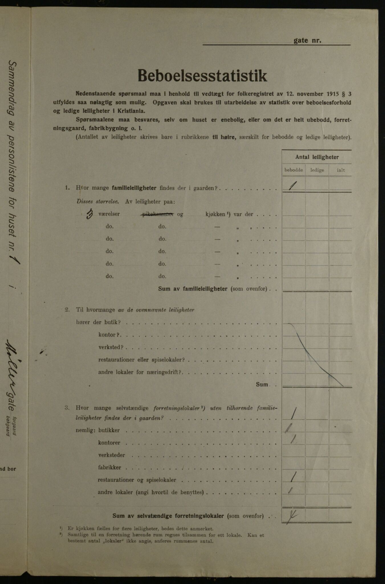 OBA, Kommunal folketelling 1.12.1923 for Kristiania, 1923, s. 75377