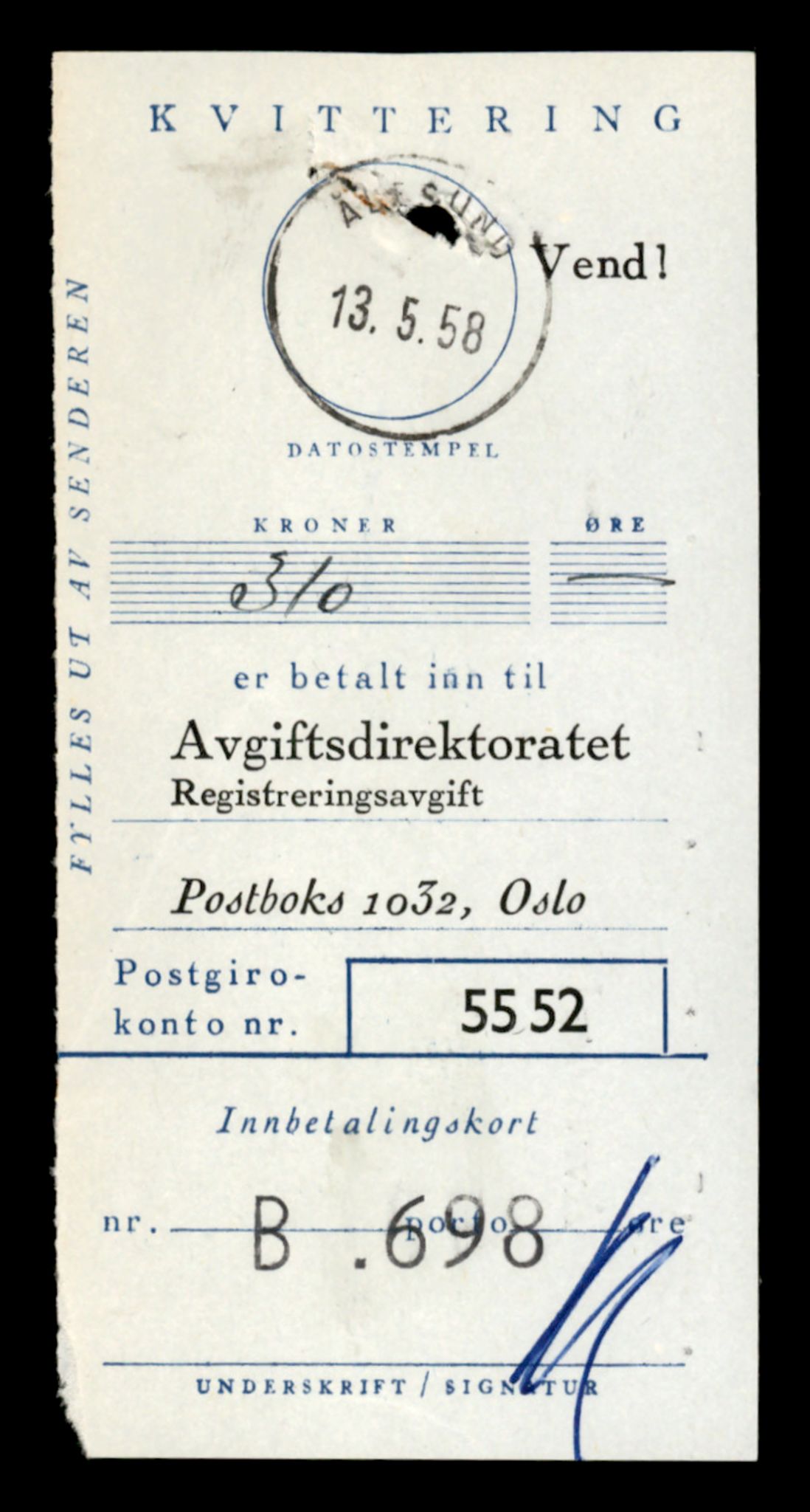 Møre og Romsdal vegkontor - Ålesund trafikkstasjon, SAT/A-4099/F/Fe/L0049: Registreringskort for kjøretøy T 14864 - T 18613, 1927-1998, s. 2287