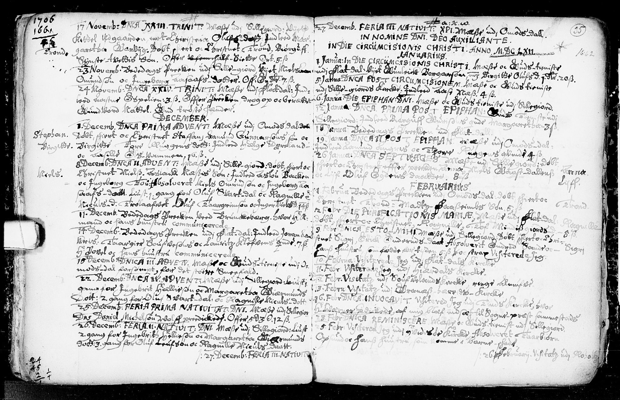 Seljord kirkebøker, AV/SAKO-A-20/F/Fa/L0001: Ministerialbok nr. I 1, 1654-1686, s. 35