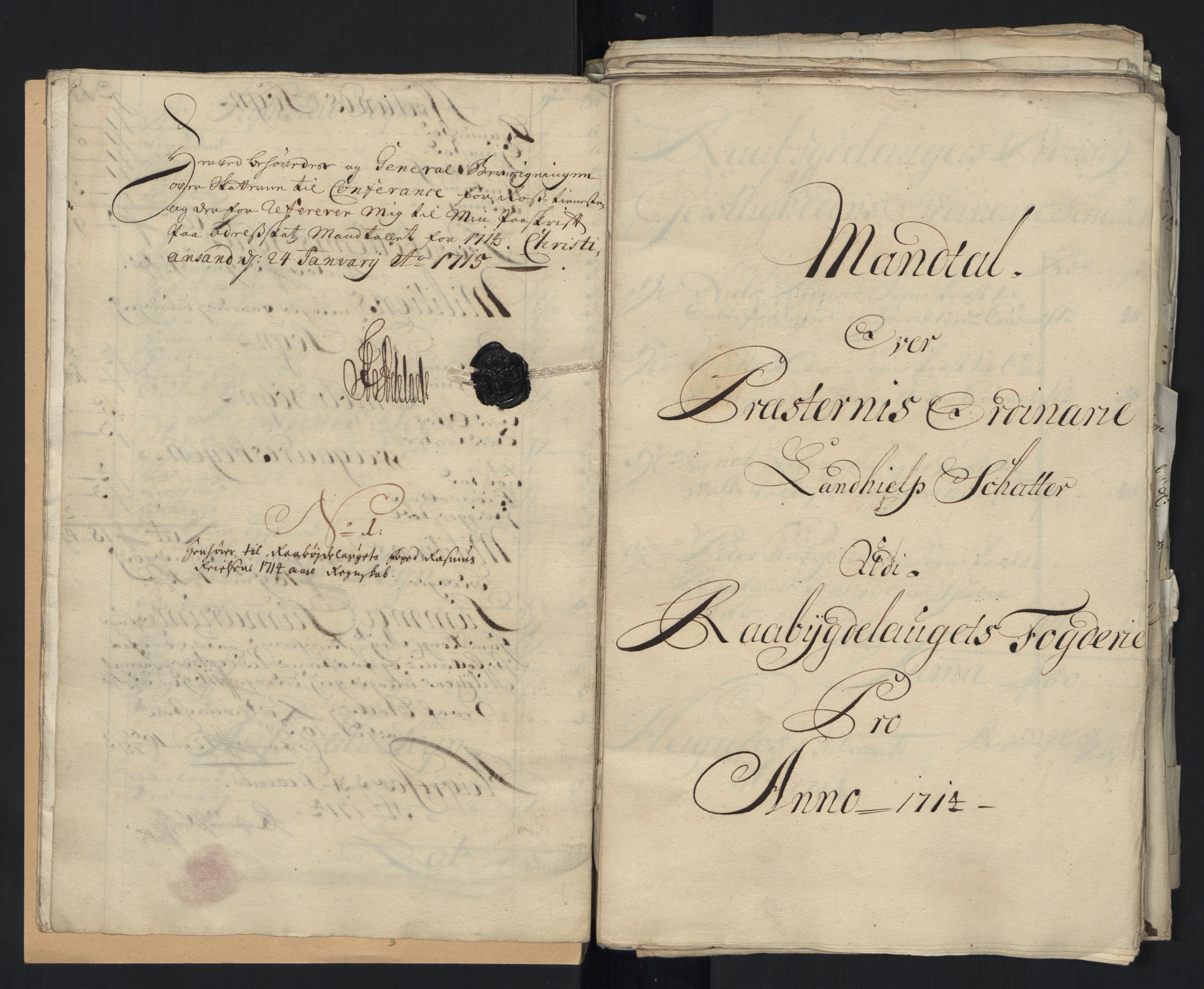 Rentekammeret inntil 1814, Reviderte regnskaper, Fogderegnskap, RA/EA-4092/R40/L2451: Fogderegnskap Råbyggelag, 1714-1715, s. 15