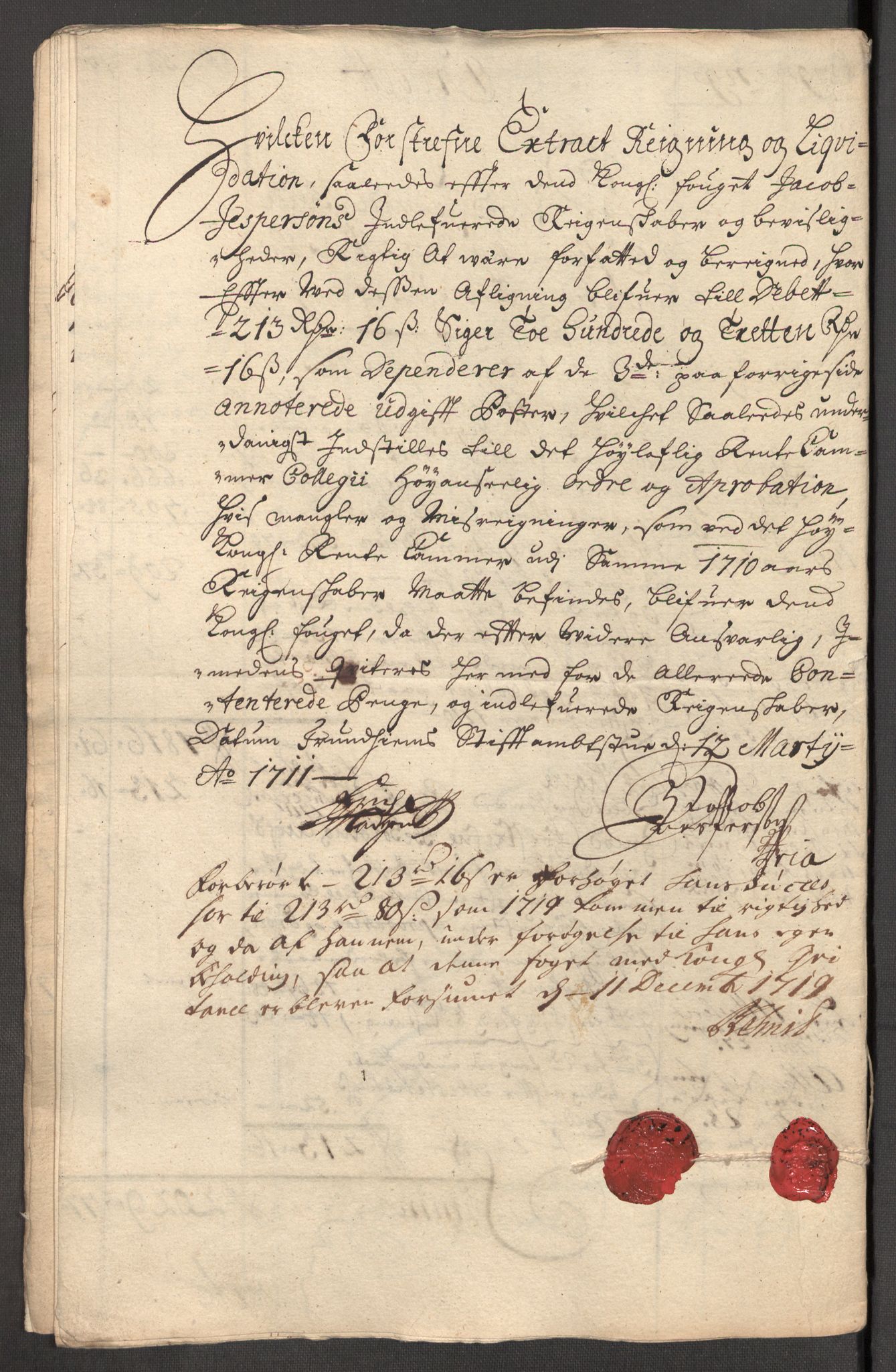 Rentekammeret inntil 1814, Reviderte regnskaper, Fogderegnskap, RA/EA-4092/R64/L4431: Fogderegnskap Namdal, 1709-1710, s. 285