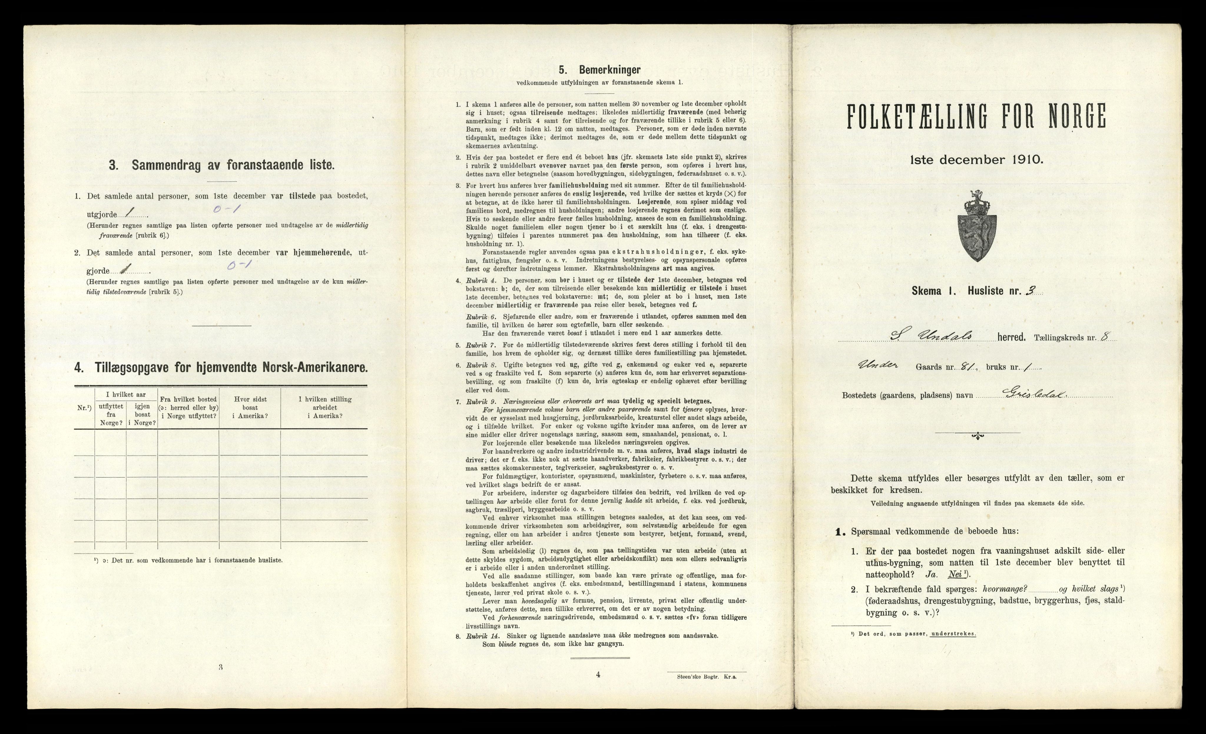 RA, Folketelling 1910 for 1029 Sør-Audnedal herred, 1910, s. 721