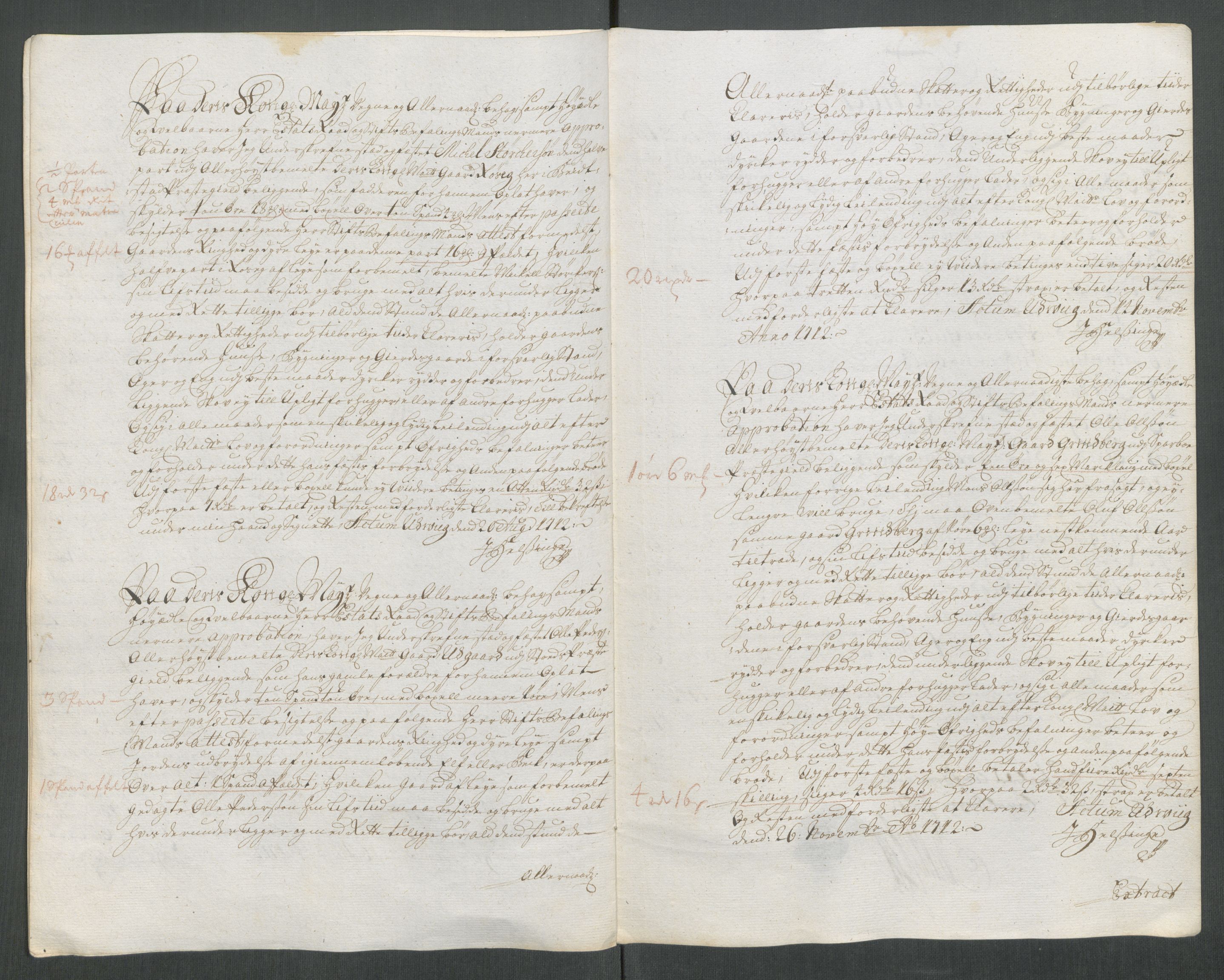 Rentekammeret inntil 1814, Reviderte regnskaper, Fogderegnskap, RA/EA-4092/R63/L4320: Fogderegnskap Inderøy, 1712, s. 201